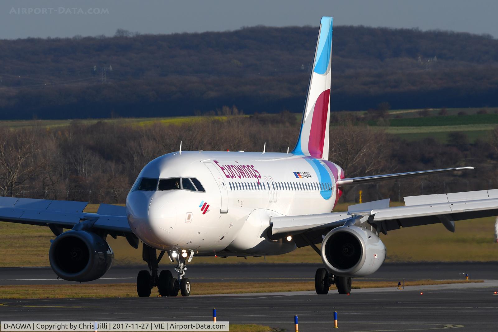 D-AGWA, 2006 Airbus A319-132 C/N 2813, Eurowings