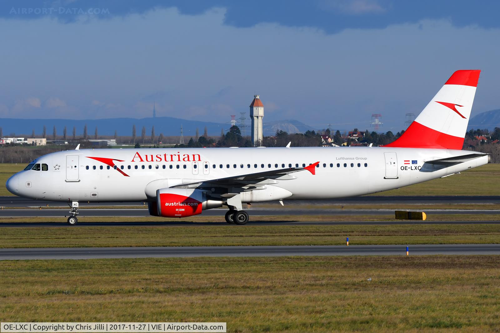 OE-LXC, 2008 Airbus A320-216 C/N 3502, Austrian Airlines
