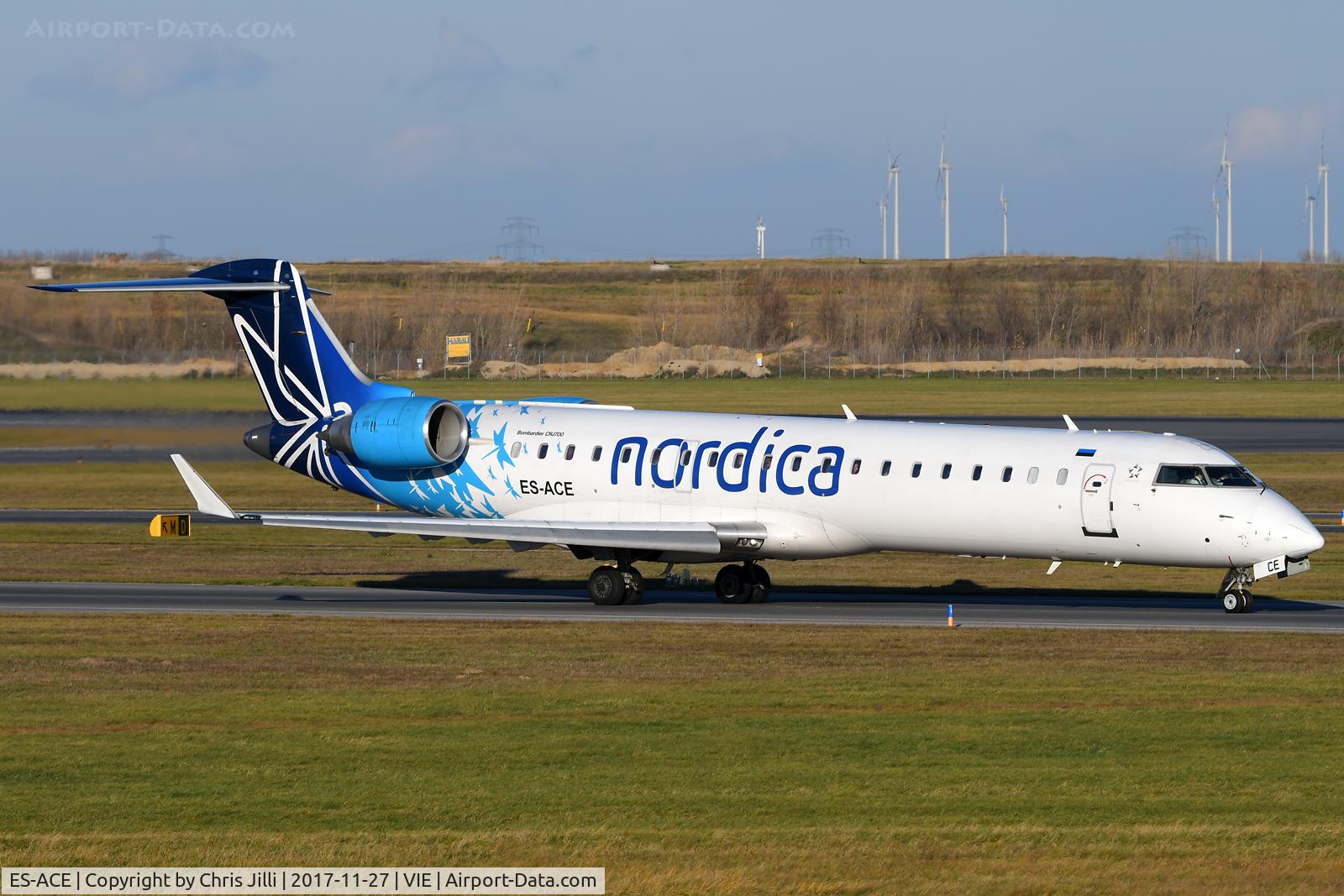 ES-ACE, 2003 Canadair CRJ-700 (CL-600-2C10) Regional Jet C/N 10083, Nordica