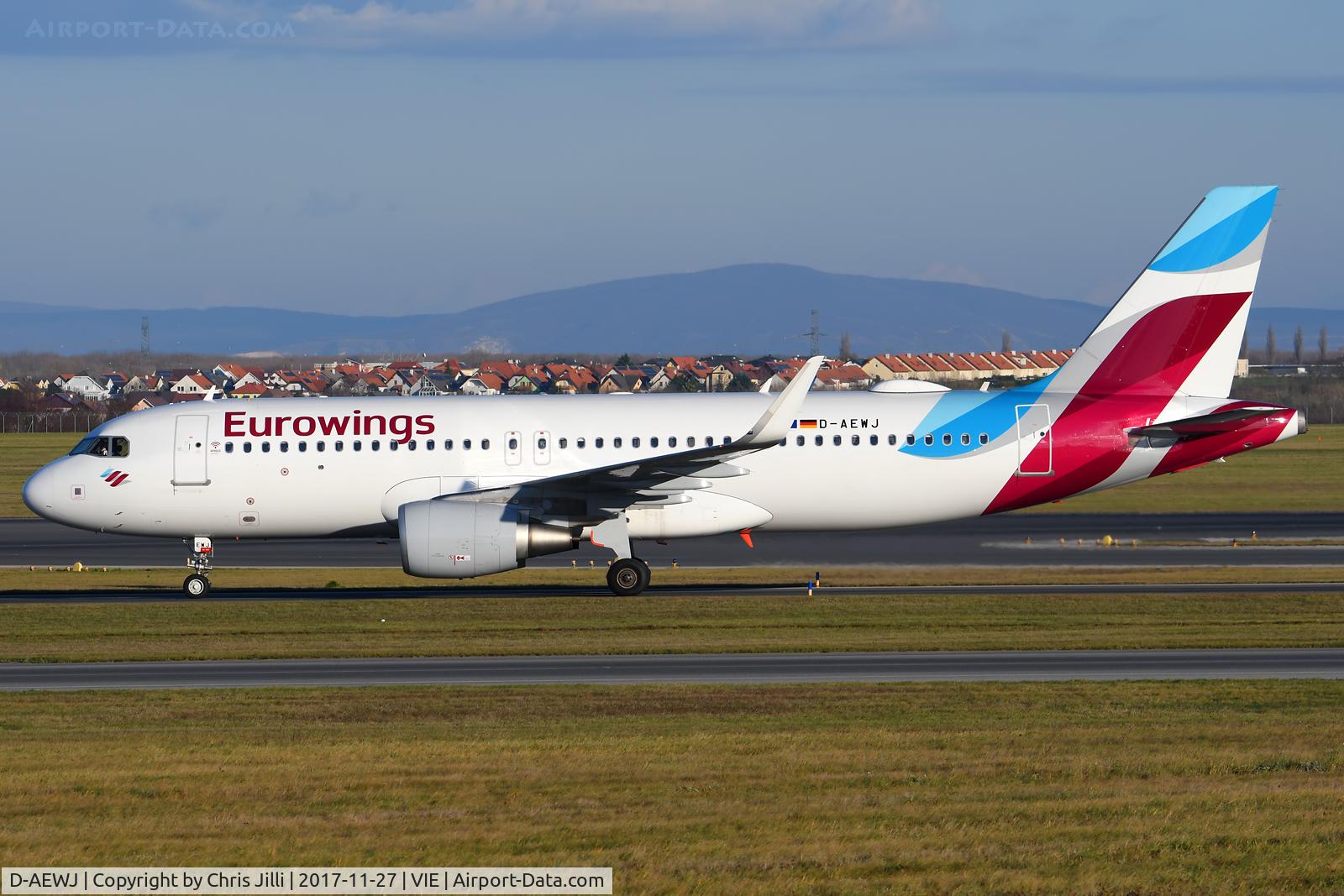 D-AEWJ, 2016 Airbus A320-214 C/N 7216, Eurowings