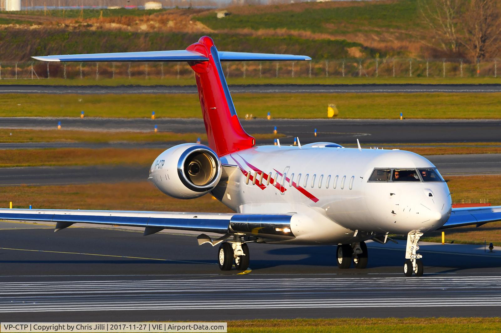 VP-CTP, 2009 Bombardier BD-700-1A10 Global 6000 C/N 9335, Private
