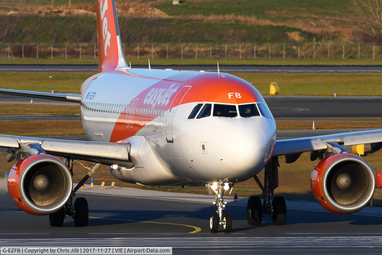 G-EZFB, 2009 Airbus A319-111 C/N 3799, easyjet