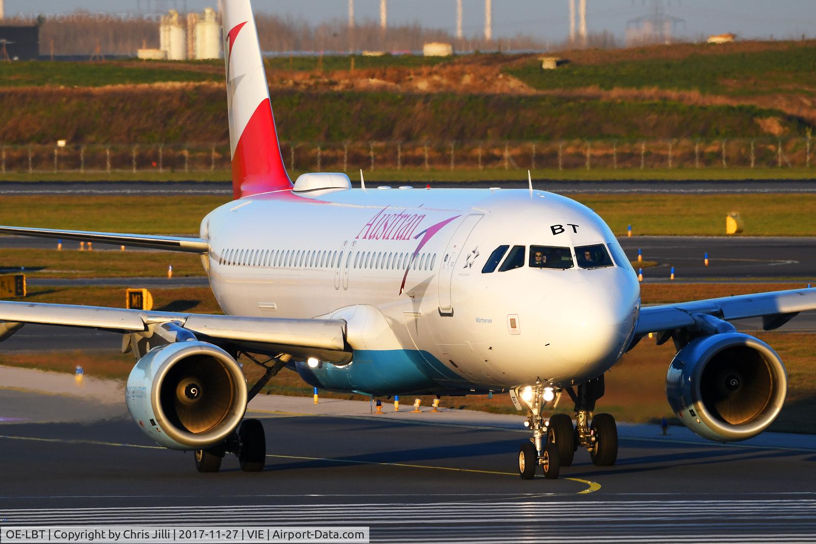 OE-LBT, 2000 Airbus A320-214 C/N 1387, Austrian AIrlines