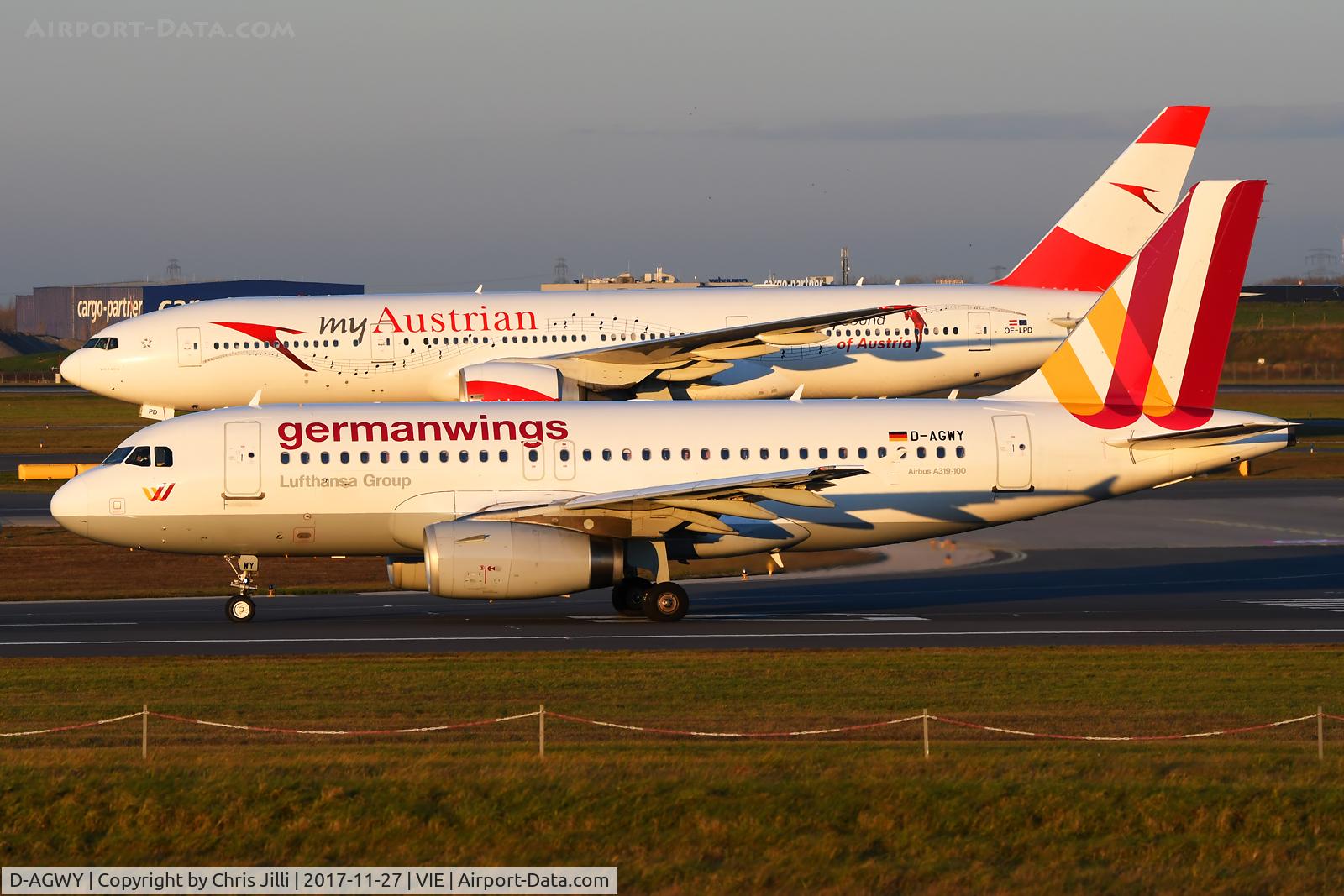 D-AGWY, 2013 Airbus A319-132 C/N 5941, Germanwings