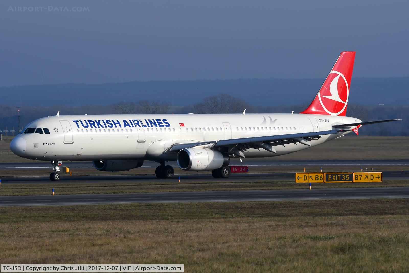 TC-JSD, 2012 Airbus A321-231 C/N 5388, Turkish Airlines