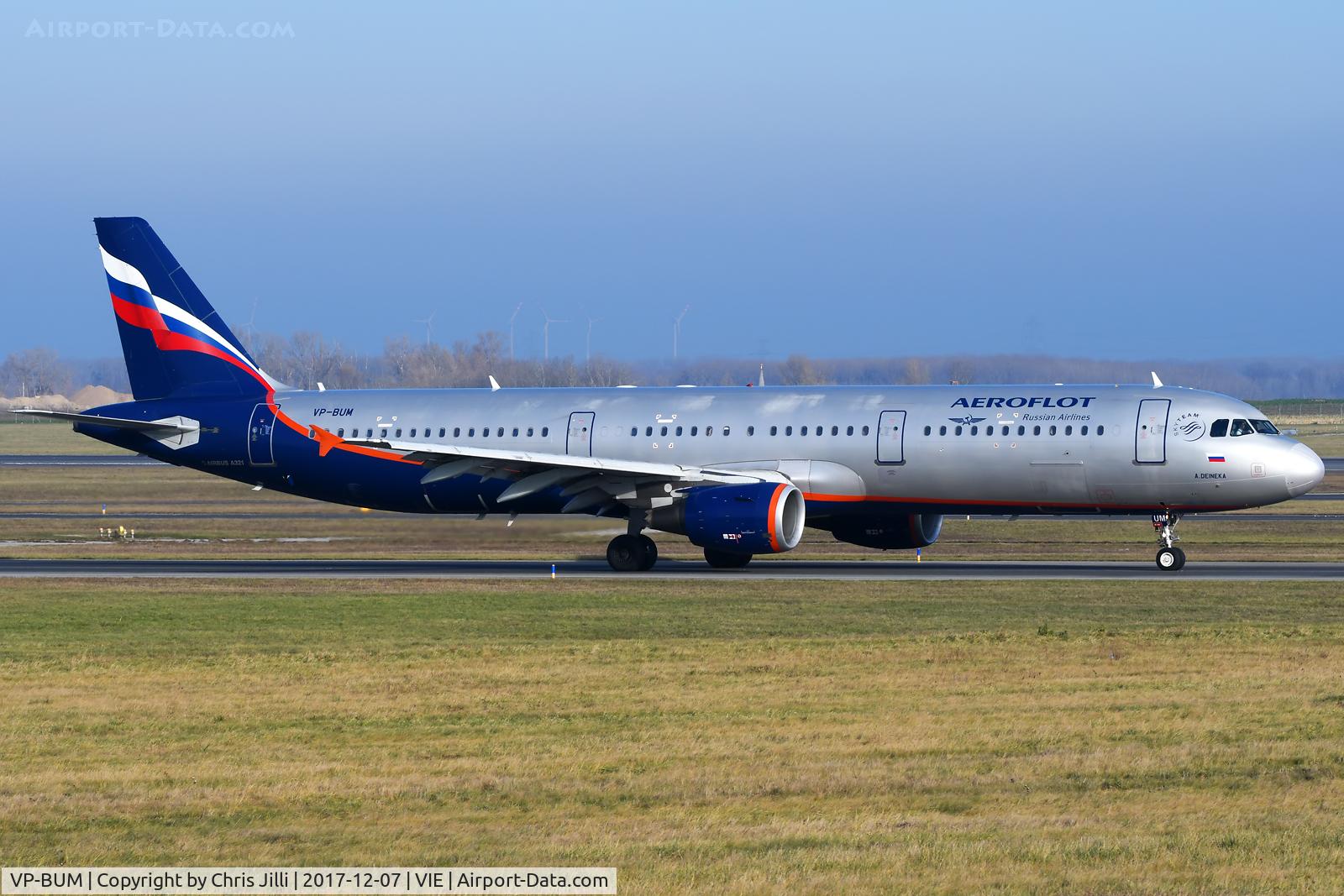 VP-BUM, 2007 Airbus A321-211 C/N 3267, Aeroflot
