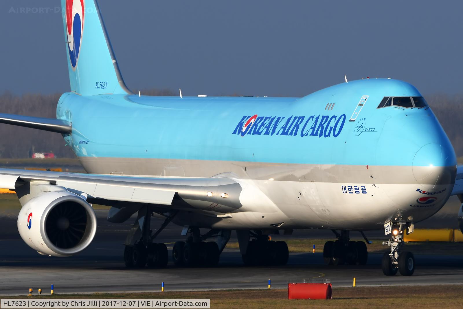 HL7623, 2013 Boeing 747-8B5F C/N 37655, Korean Air Cargo