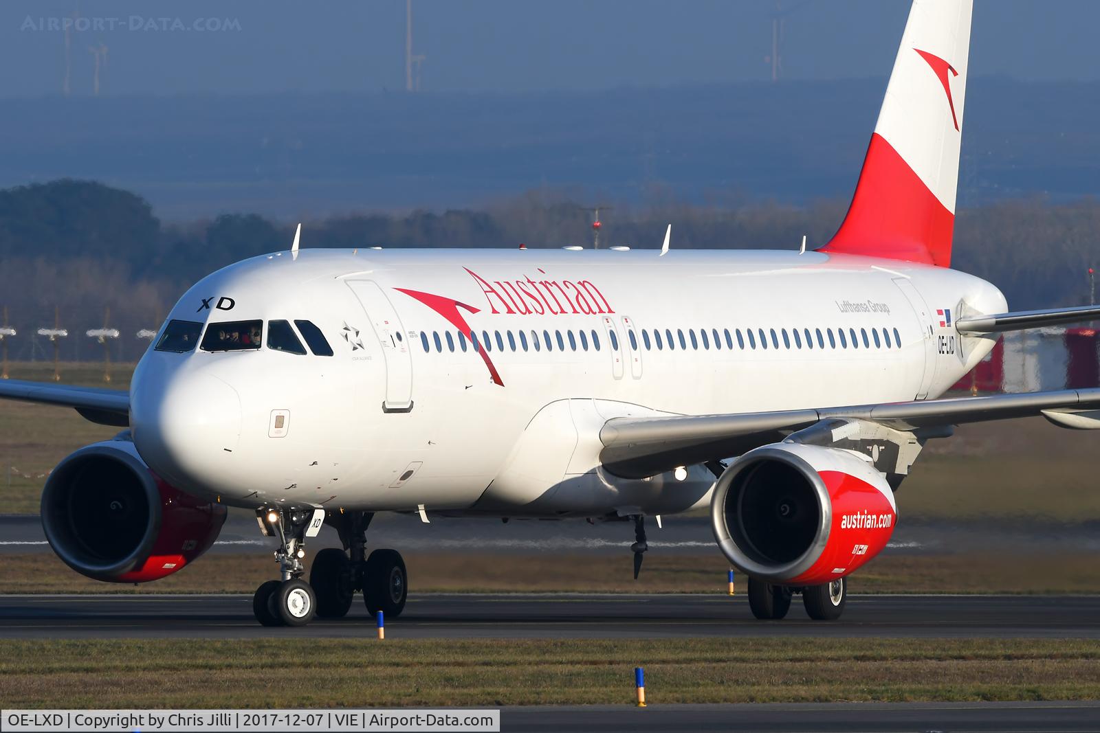 OE-LXD, 2008 Airbus A320-216 C/N 3515, Austrian Airlines