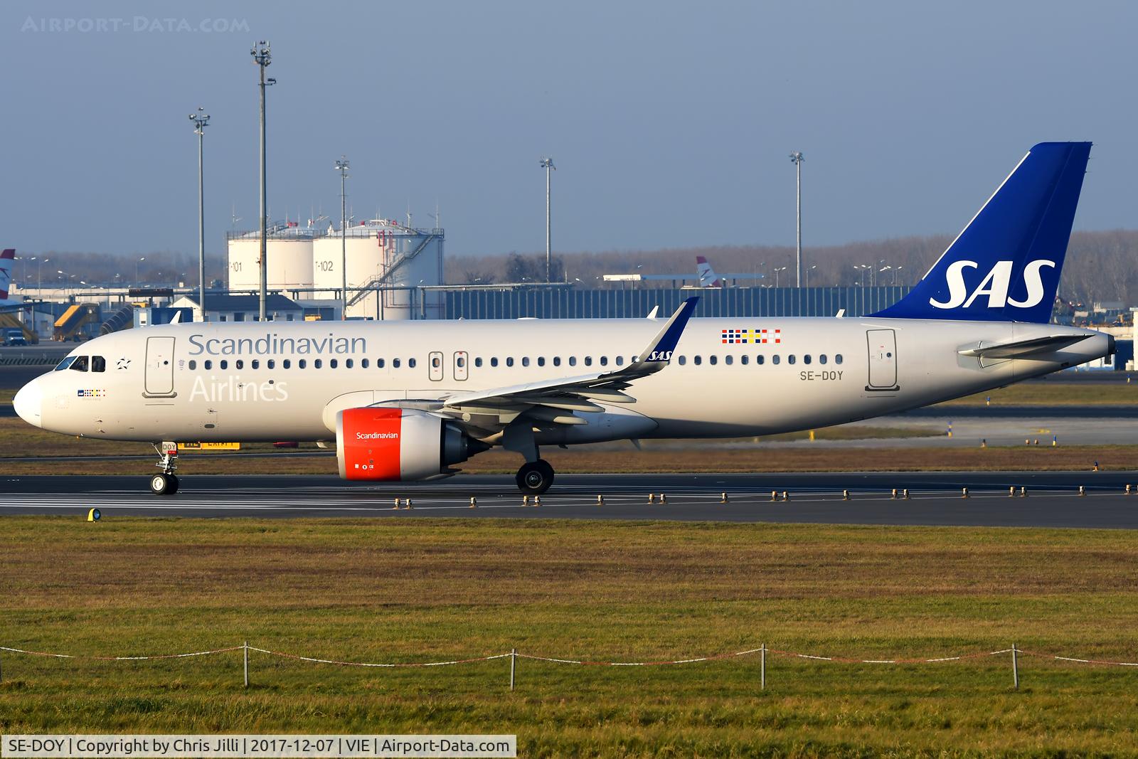 SE-DOY, 2017 Arbus A320-251N C/N 7499, SAS Scandinavian Airlines