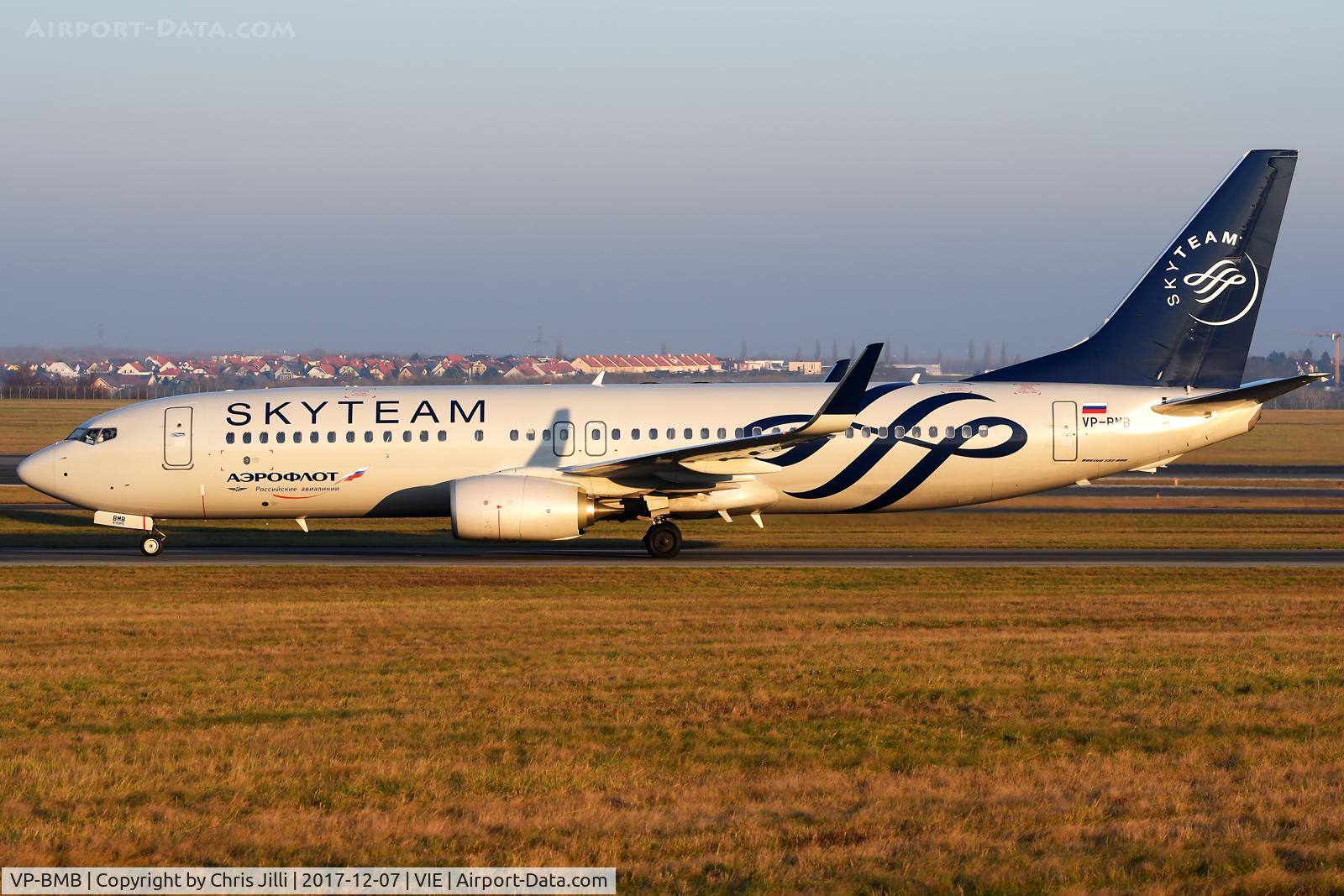 VP-BMB, 2017 Boeing 737-8LJ C/N 41231, Aeroflot