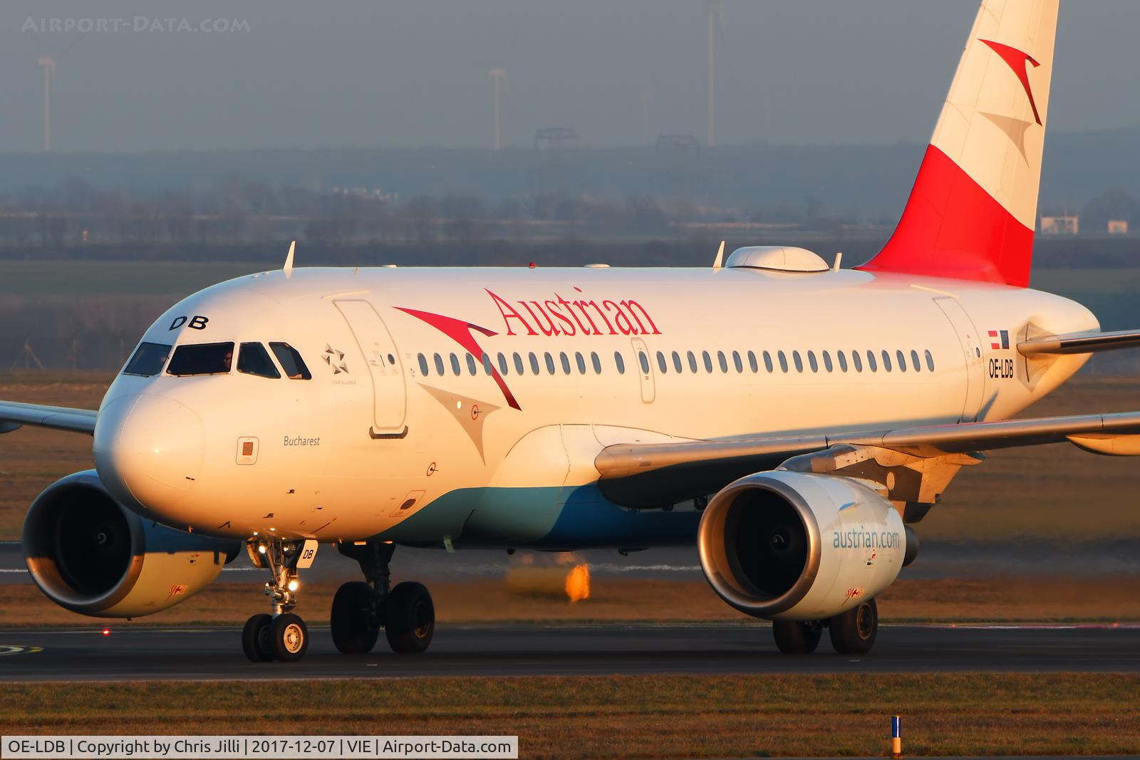 OE-LDB, 2004 Airbus A319-112 C/N 2174, Austrian Airlines