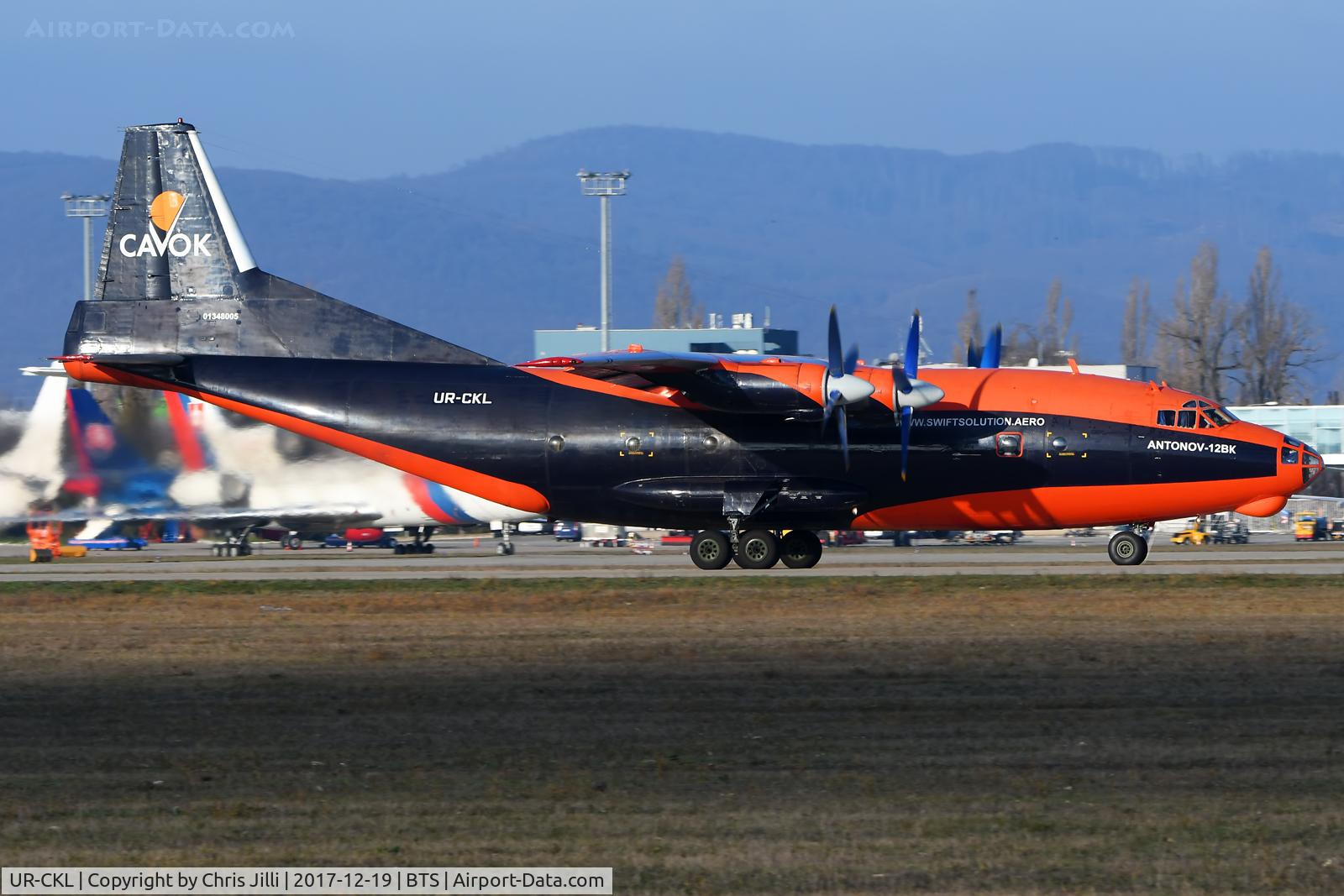 UR-CKL, 1971 Antonov An-12BP C/N 01348005, CAVOK Air