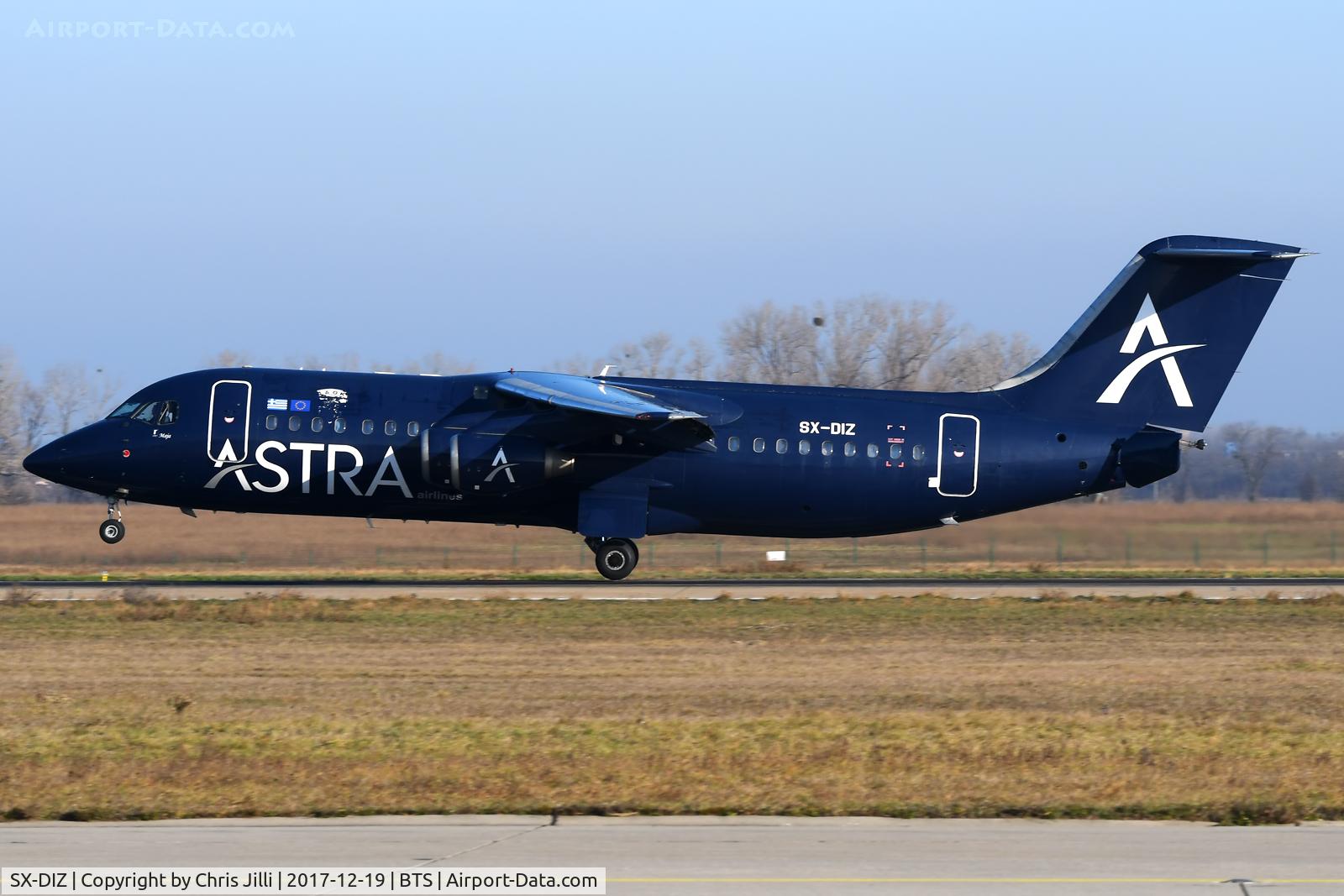 SX-DIZ, 1991 British Aerospace BAe.146-300 C/N E3206, Astra Airlines
