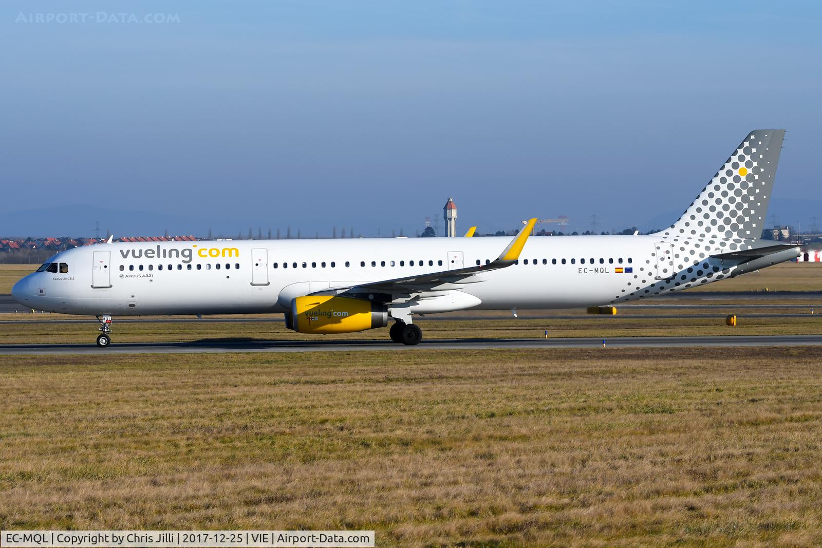 EC-MQL, 2017 Airbus A321-231 C/N 7621, Vueling