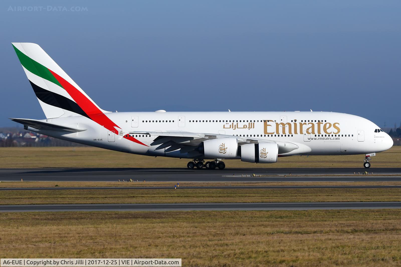 A6-EUE, 2016 Airbus A380-861 C/N 217, Emirates