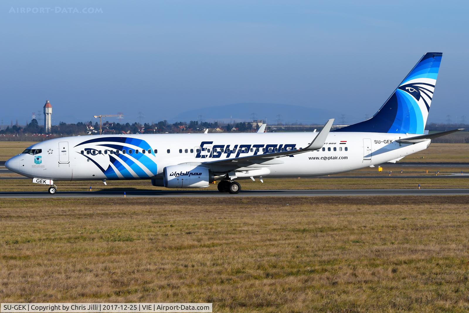 SU-GEK, 2017 Boeing 737-866 C/N 63803, EgyptAir