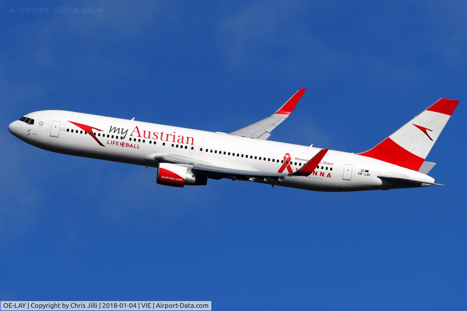 OE-LAY, 1998 Boeing 767-3Z9/ER C/N 29867, Austrian Airlines