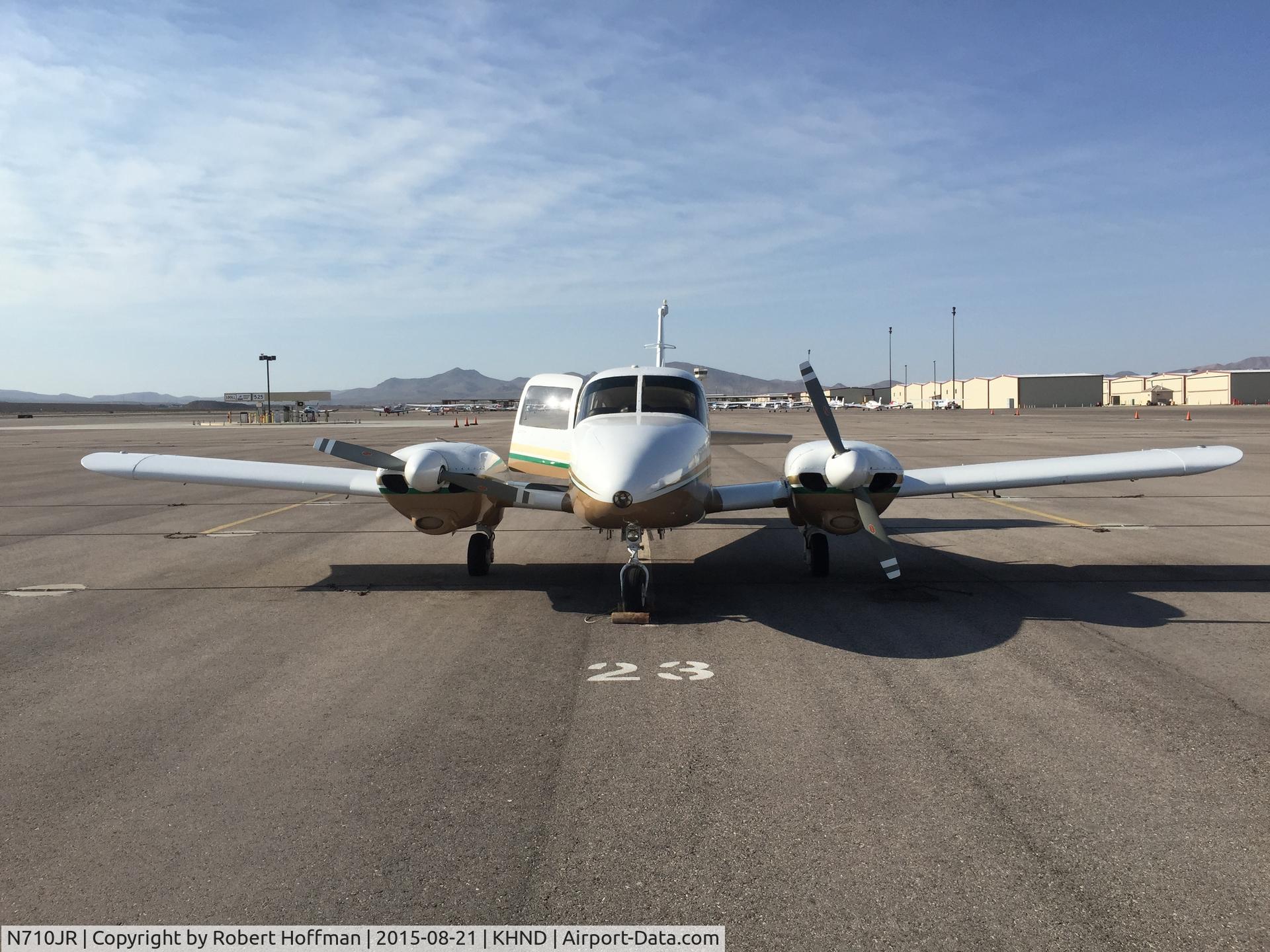 N710JR, 1962 Piper PA-23-235 Apache C/N 27-515, Front