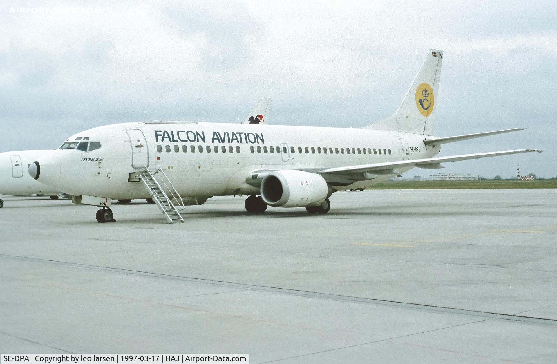 SE-DPA, 1991 Boeing 737-33A(QC) C/N 25401/2067, Hannover 17.3.1997