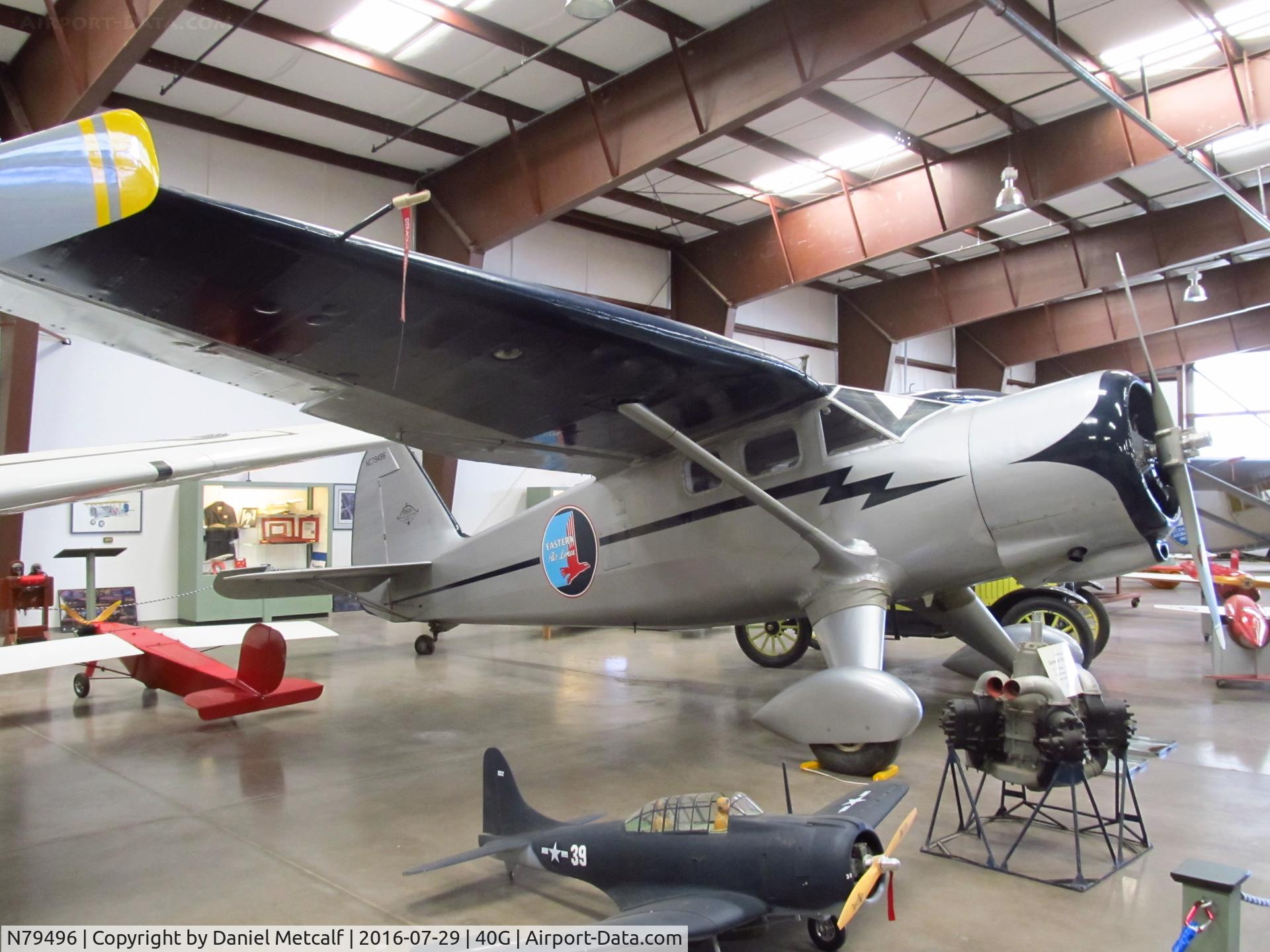 N79496, 1943 Stinson V77 Reliant C/N 77-131, Planes of Fame Air Museum (Valle-Williams, Arizona Location)