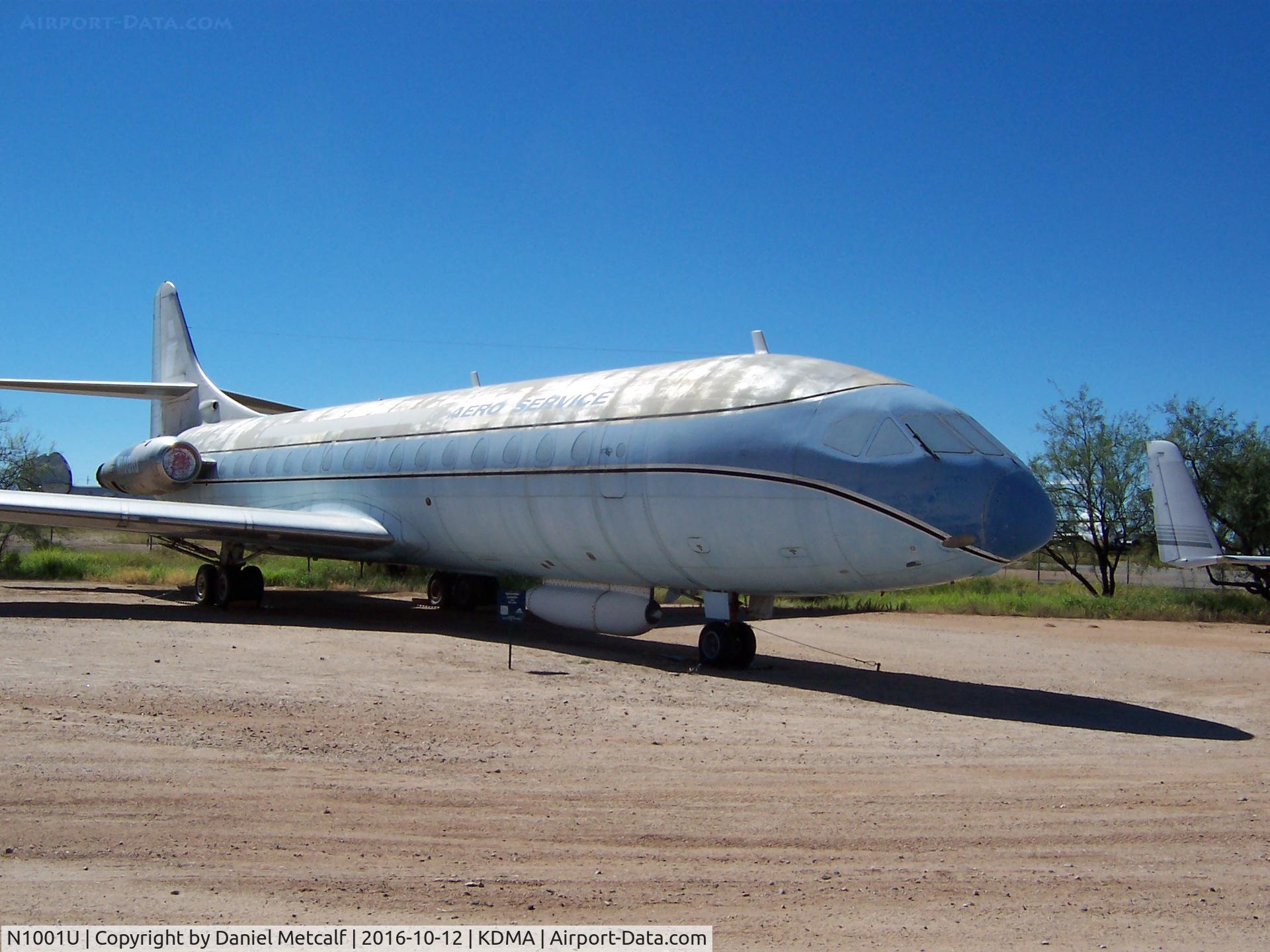 N1001U, 1961 Sud Aviation SE-210 Caravelle VI-R C/N 86, Pima Air & Space Museum