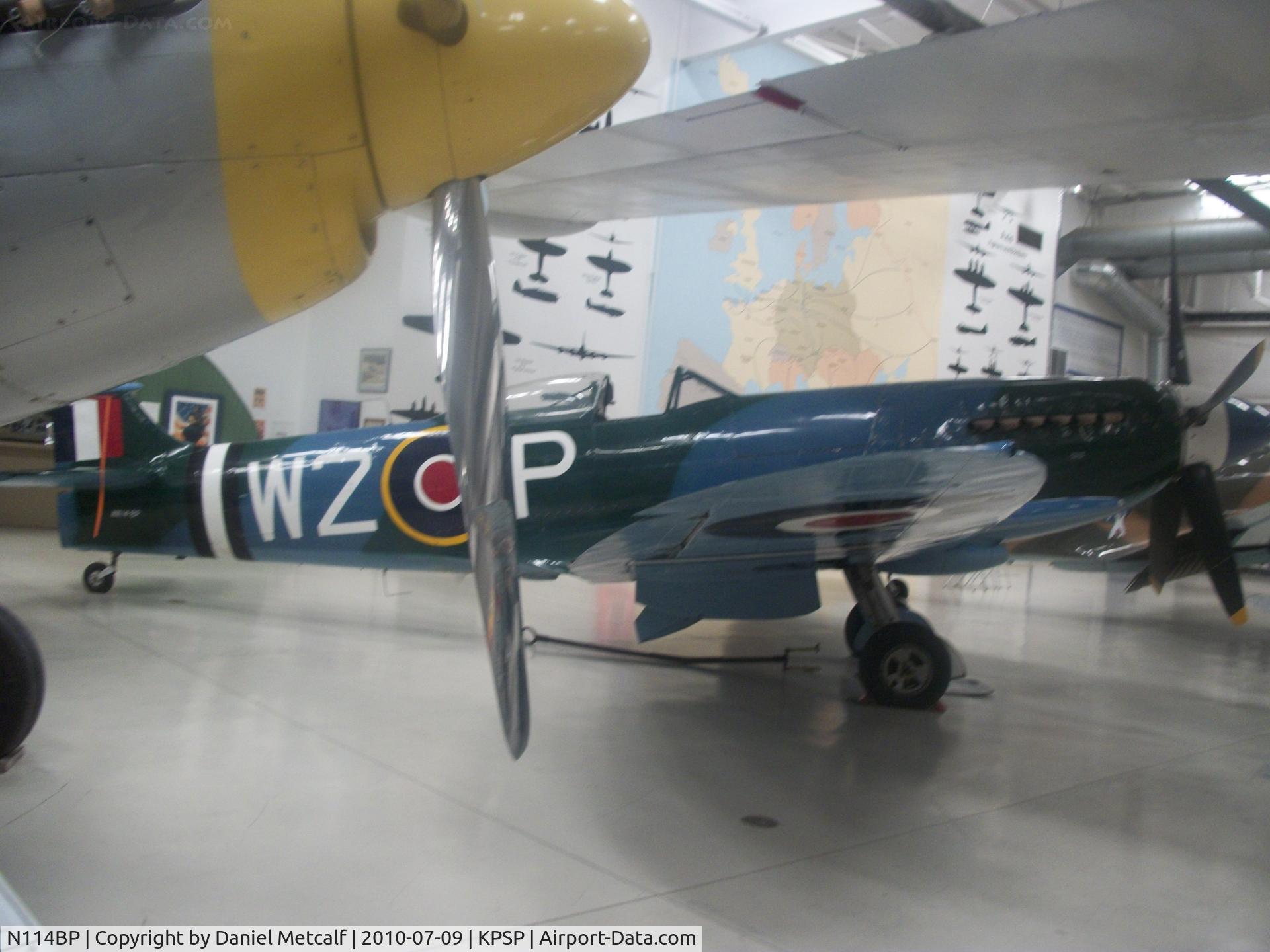 N114BP, 1945 Supermarine 379 Spitfire FR.XIVc C/N 6S/648206, Palm Springs Air Museum