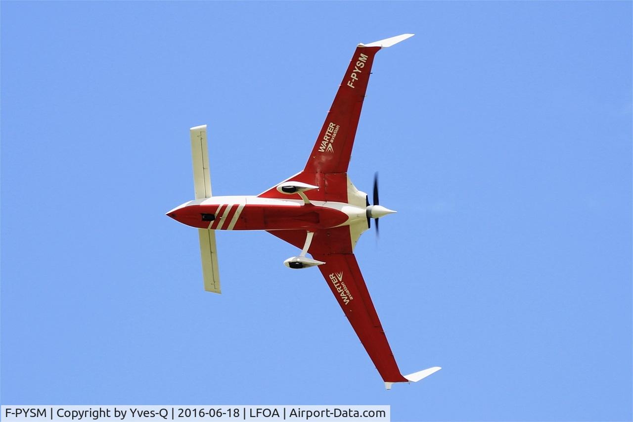 F-PYSM, Rutan VariEze C/N 2048, Rutan VariEze, On display, Avord Air Base 702 (LFOA) Open day 2016