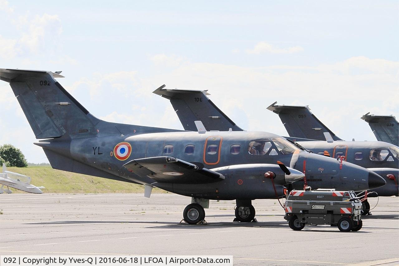 092, 1984 Embraer EMB-121AA Xingu C/N 121-092, Embraer EMB-121AA Xingu, Parked, Avord Air Base 702 (LFOA) Open day 2016