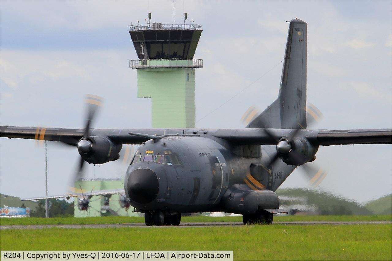 R204, Transall C-160R C/N 204, Transall C-160R, Taxiing, Avord Air Base 702 (LFOA) Open day 2016