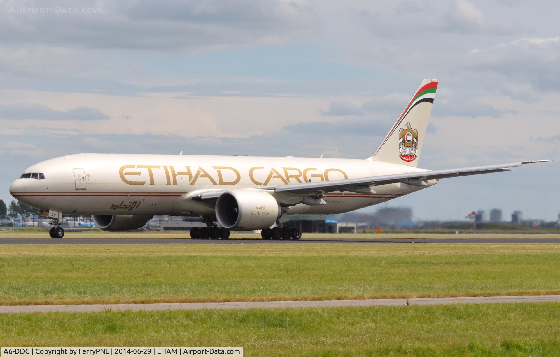 A6-DDC, 2013 Boeing 777-FFX C/N 39691, Departure of Etihad B772F