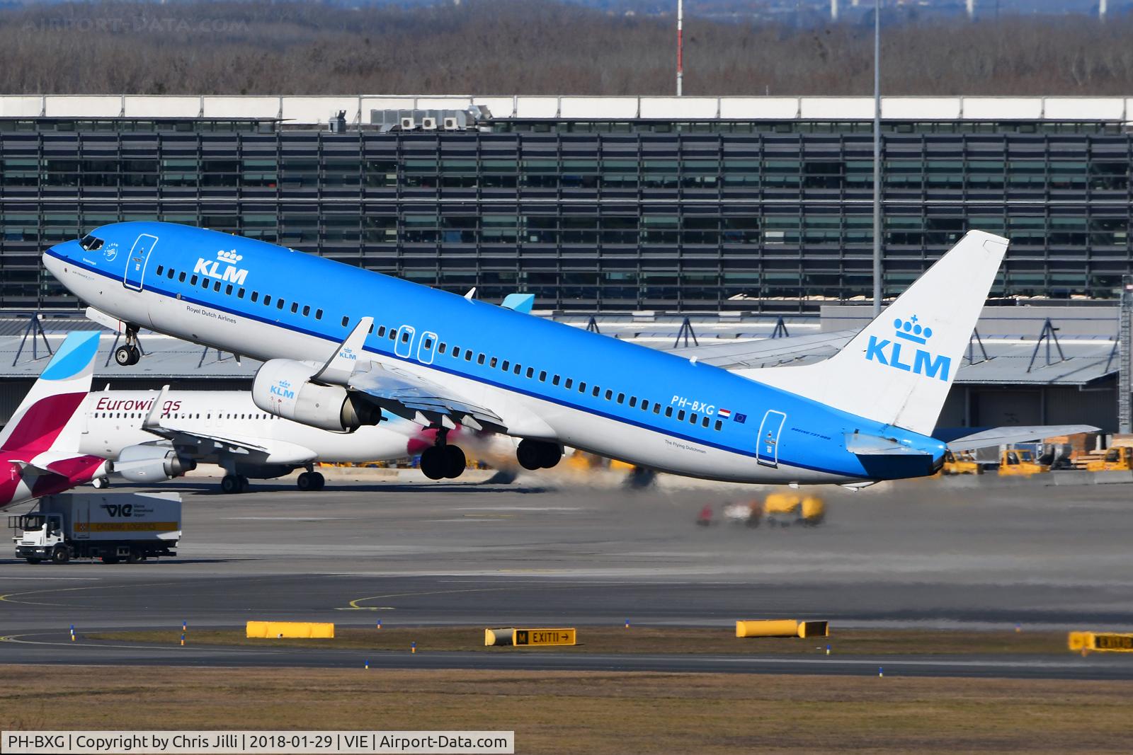 PH-BXG, 2000 Boeing 737-8K2 C/N 30357, KLM