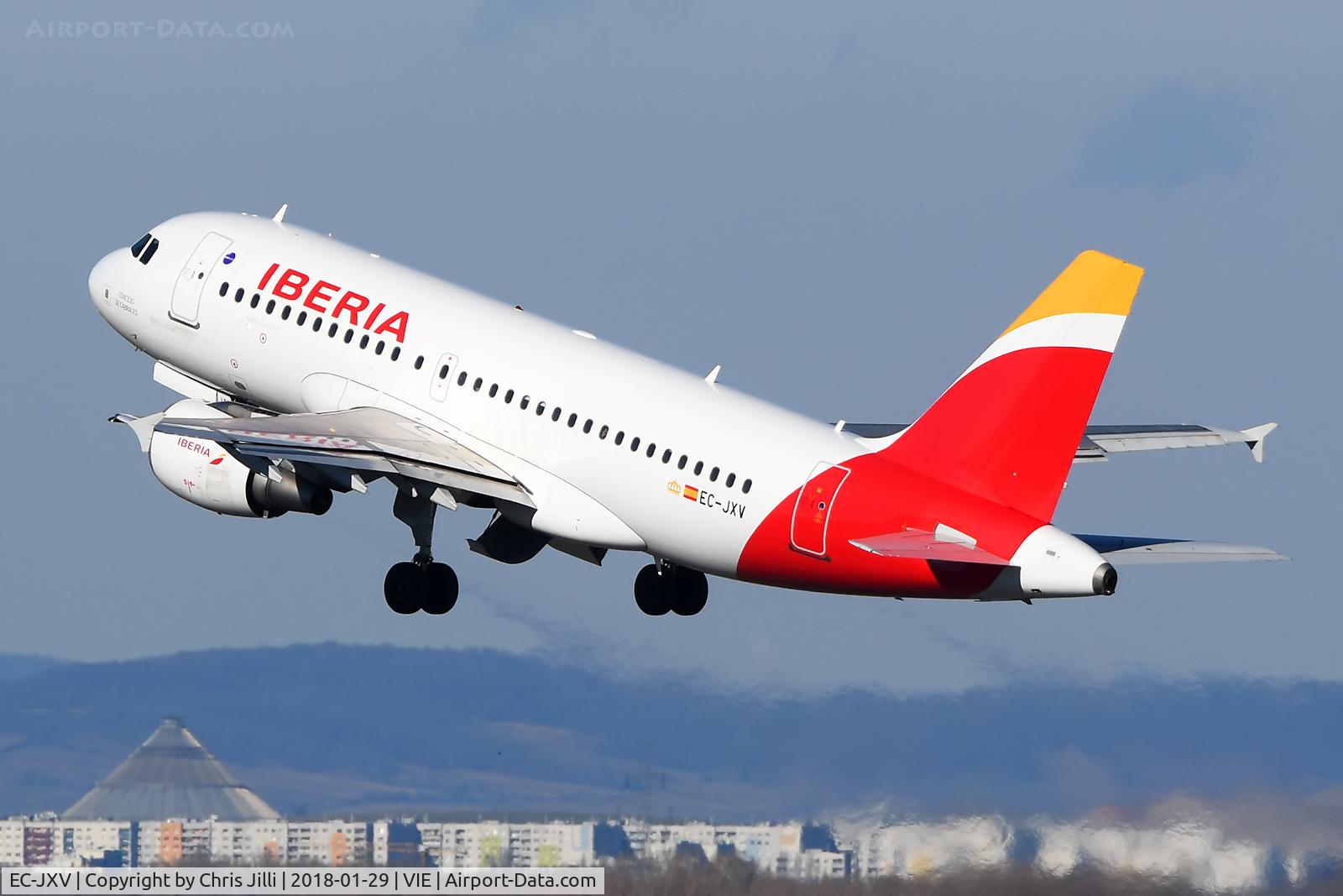 EC-JXV, 2006 Airbus A319-111 C/N 2897, Iberia