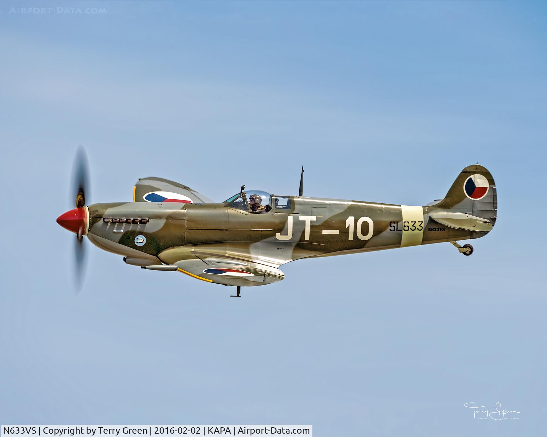 N633VS, 1945 Supermarine 361 Spitfire LF.IXe C/N CBAF.IX.571, Historic Flight Foundation