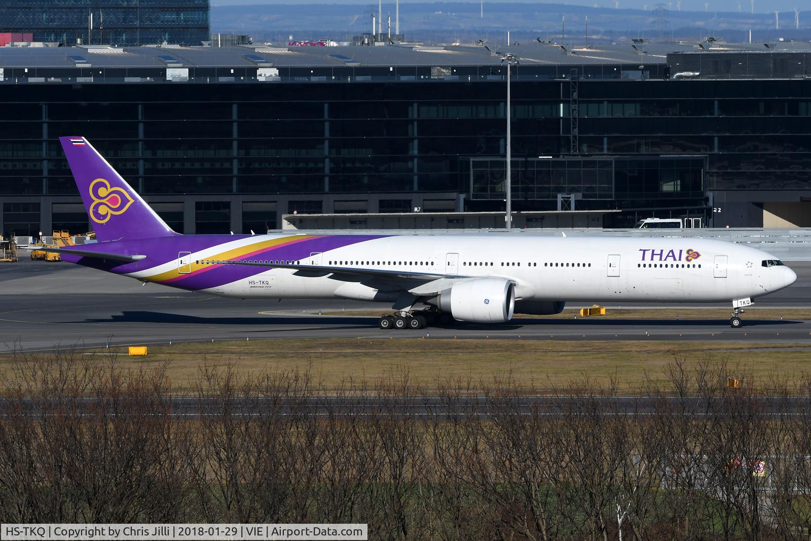 HS-TKQ, 2013 Boeing 777-3AL/ER C/N 41526, Thai Airways