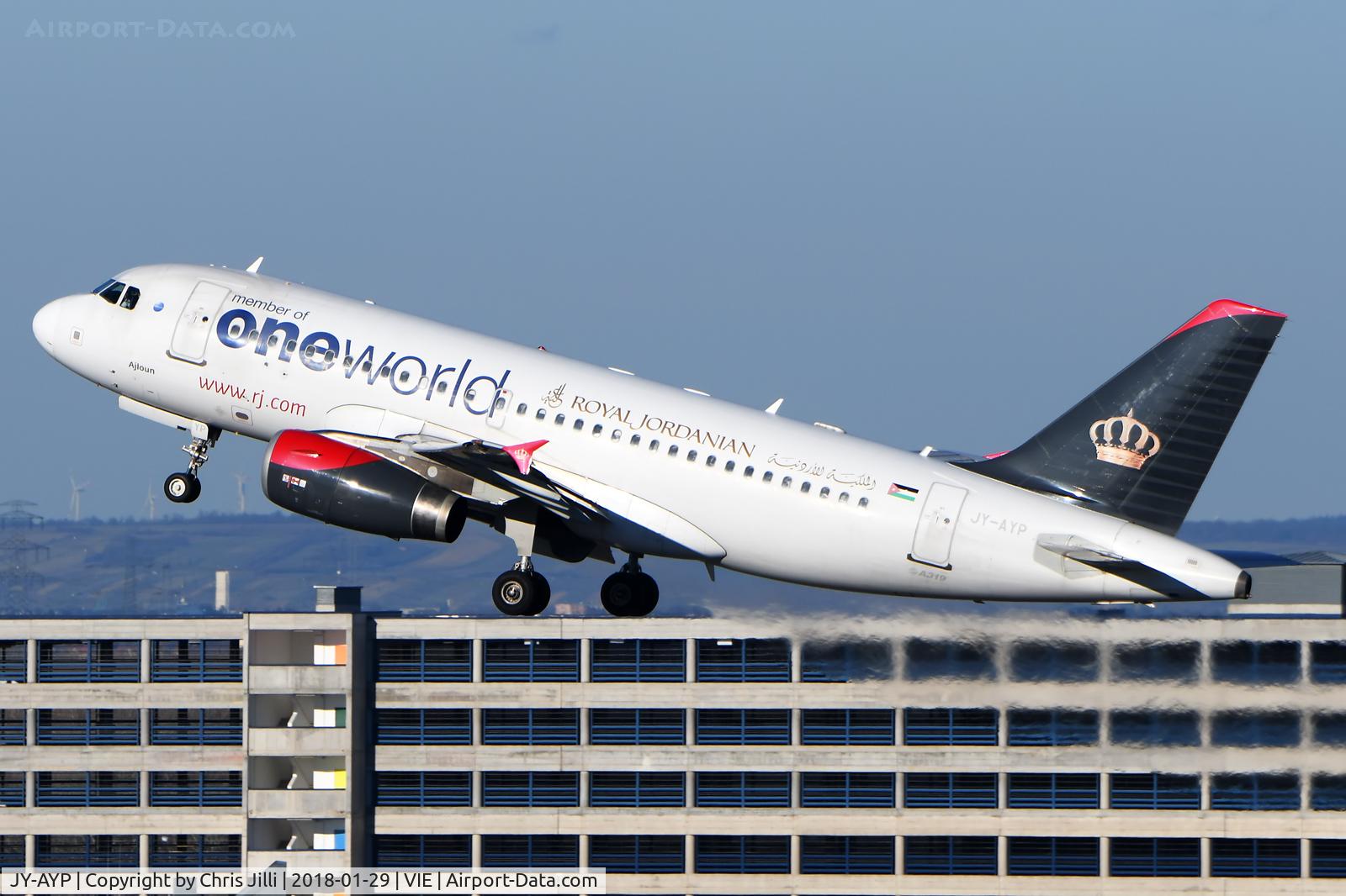 JY-AYP, 2009 Airbus A319-132 C/N 3832, Royal Jordanian