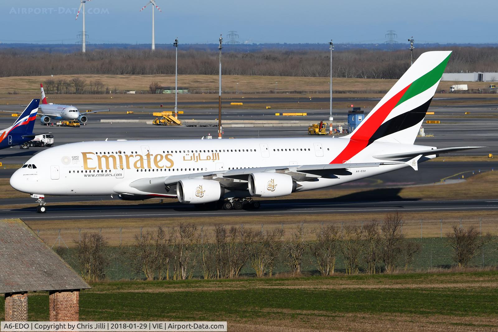 A6-EDO, 2010 Airbus A380-861 C/N 057, Emirates