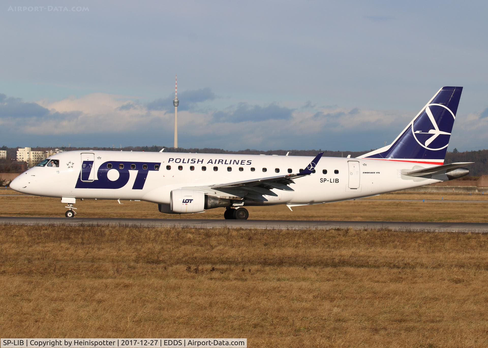 SP-LIB, 2006 Embraer 175STD (ERJ-170-200STD) C/N 17000132, SP-LIB at Stuttgart Airport.