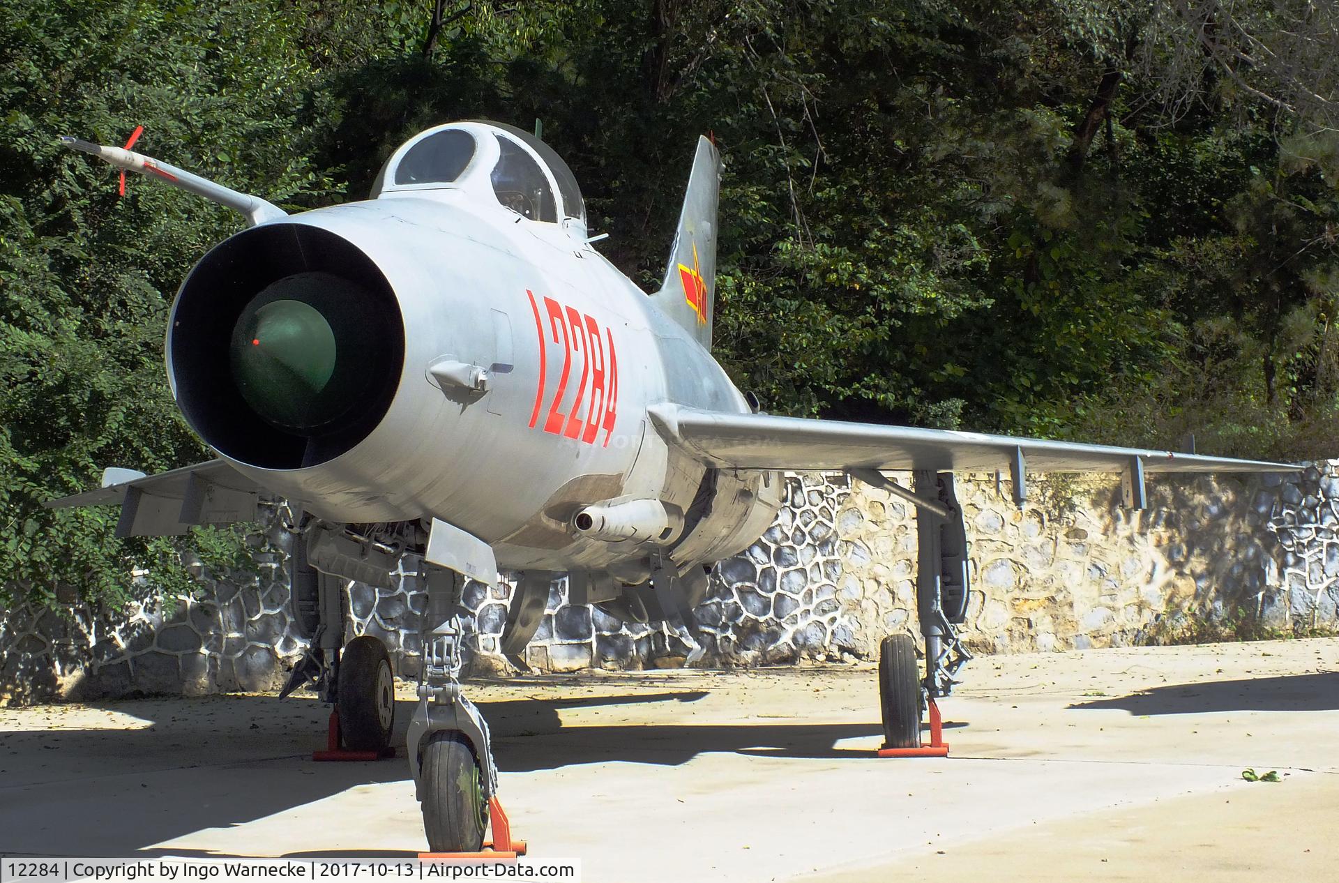 12284, Shenyang J-7M C/N 70705, Chengdu J-7 II (chinese development of MiG-21F-13 FISHBED) at the China Aviation Museum Datangshan