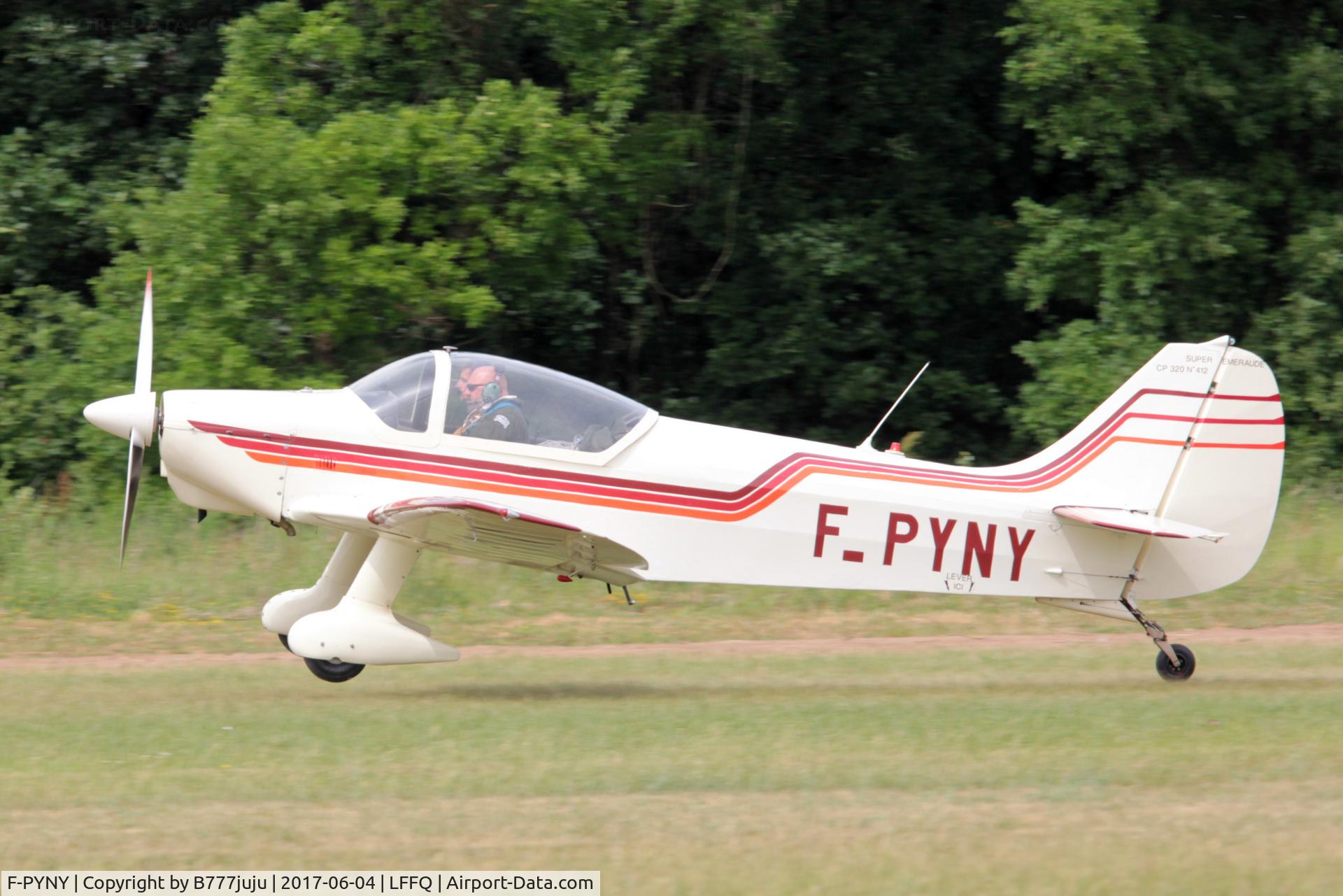 F-PYNY, Piel CP-320A Super Emeraude C/N 412, at Cerny