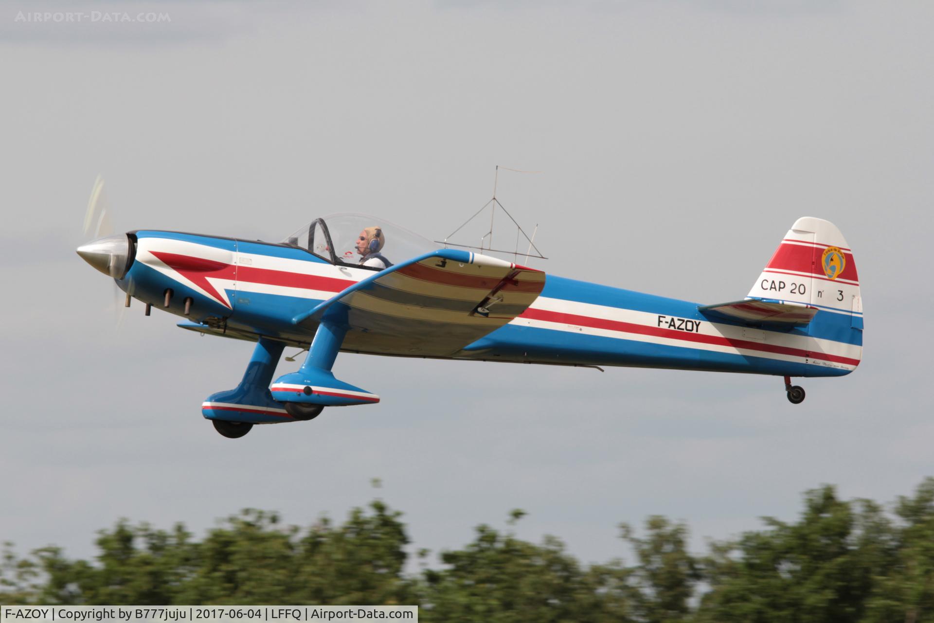 F-AZOY, Mudry CAP-20 C/N 3, at Cerny