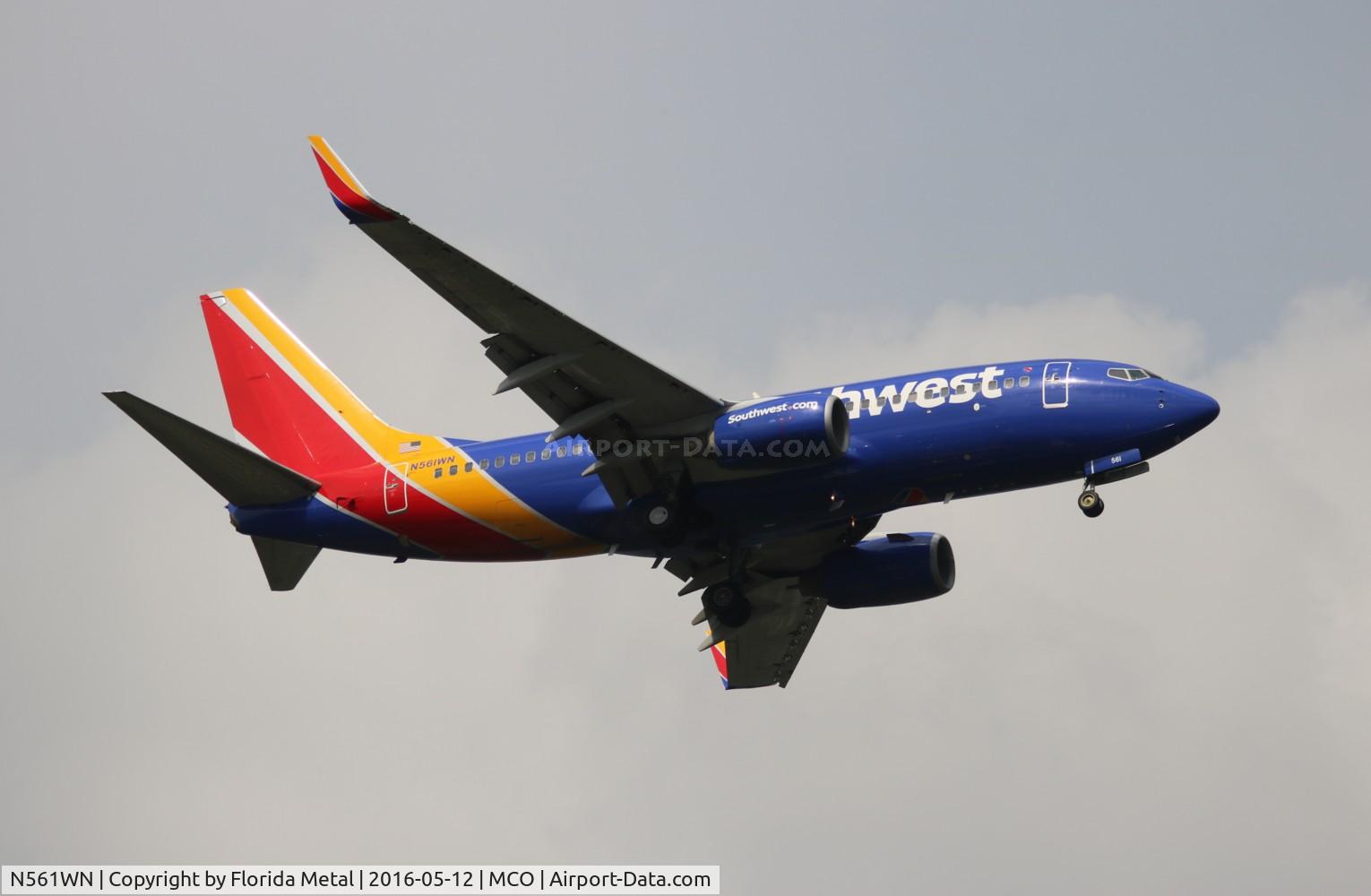 N561WN, 2003 Boeing 737-73V C/N 32417, Southwest