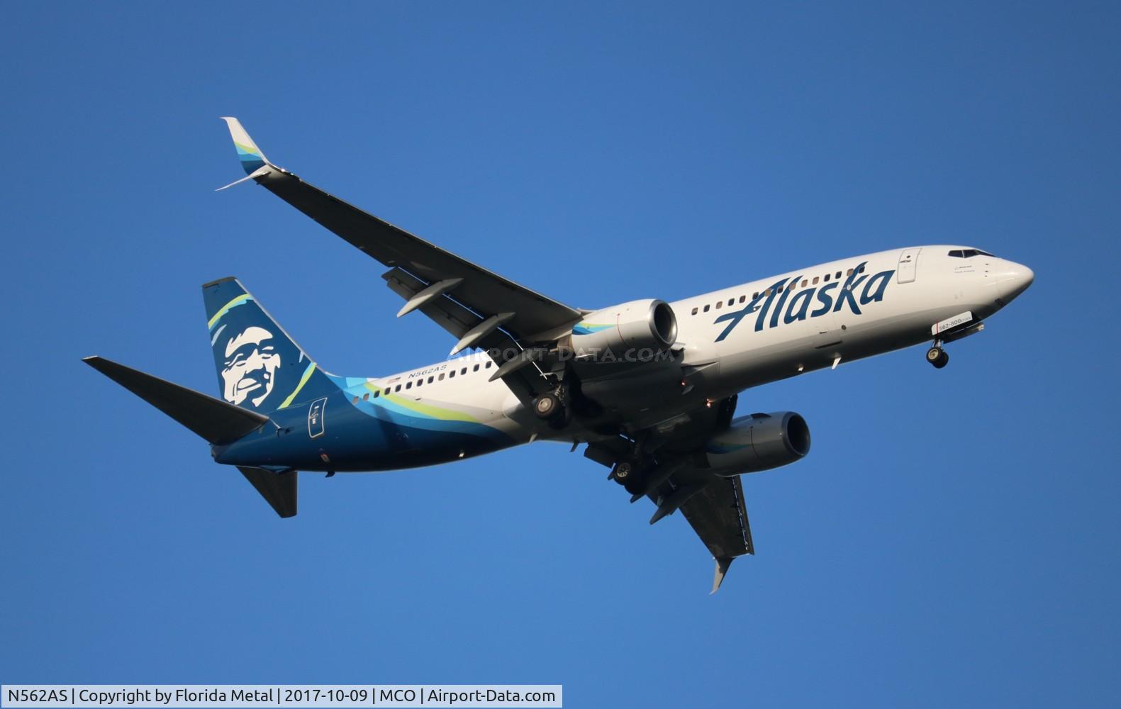 N562AS, 2006 Boeing 737-890 C/N 35091, Alaska