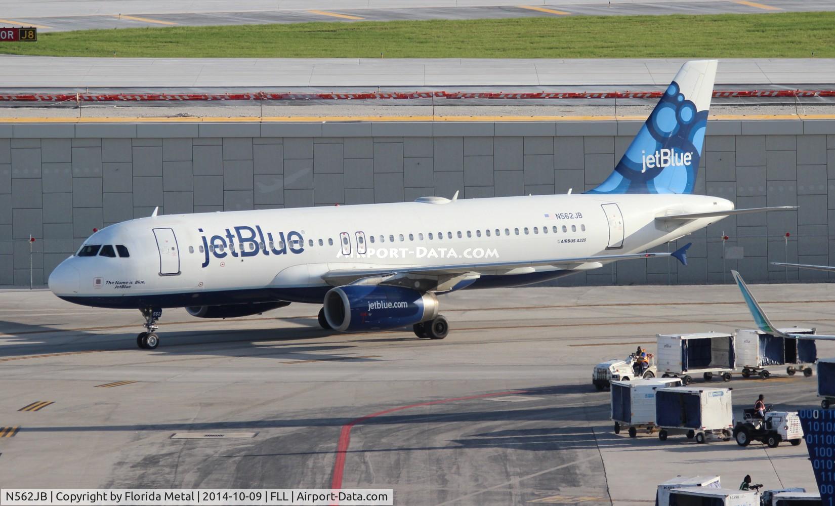 N562JB, 2003 Airbus A320-232 C/N 1948, Jet Blue