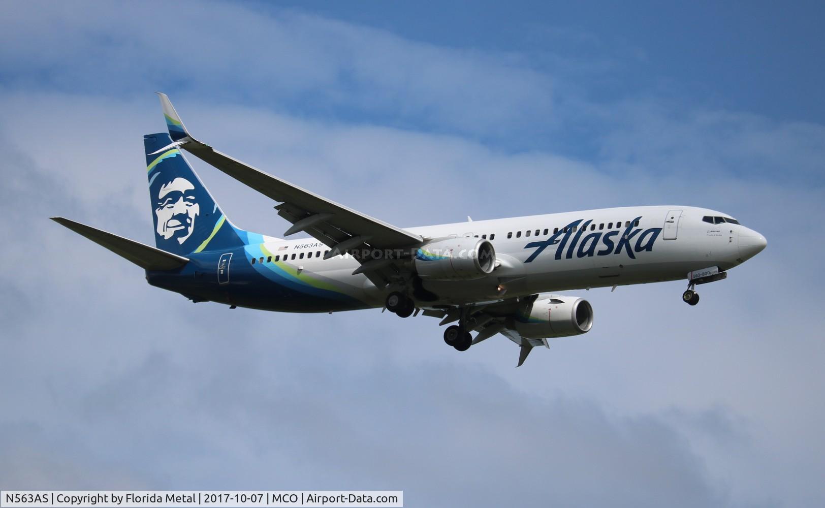 N563AS, 2006 Boeing 737-890 C/N 35180, Alaska