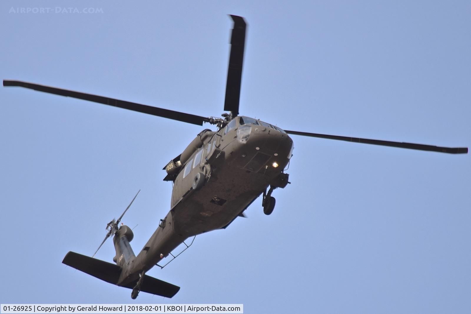 01-26925, 2001 Sikorsky UH-60L Black Hawk C/N inknown, 1-183rd AVN BN, Idaho Army National Guard.