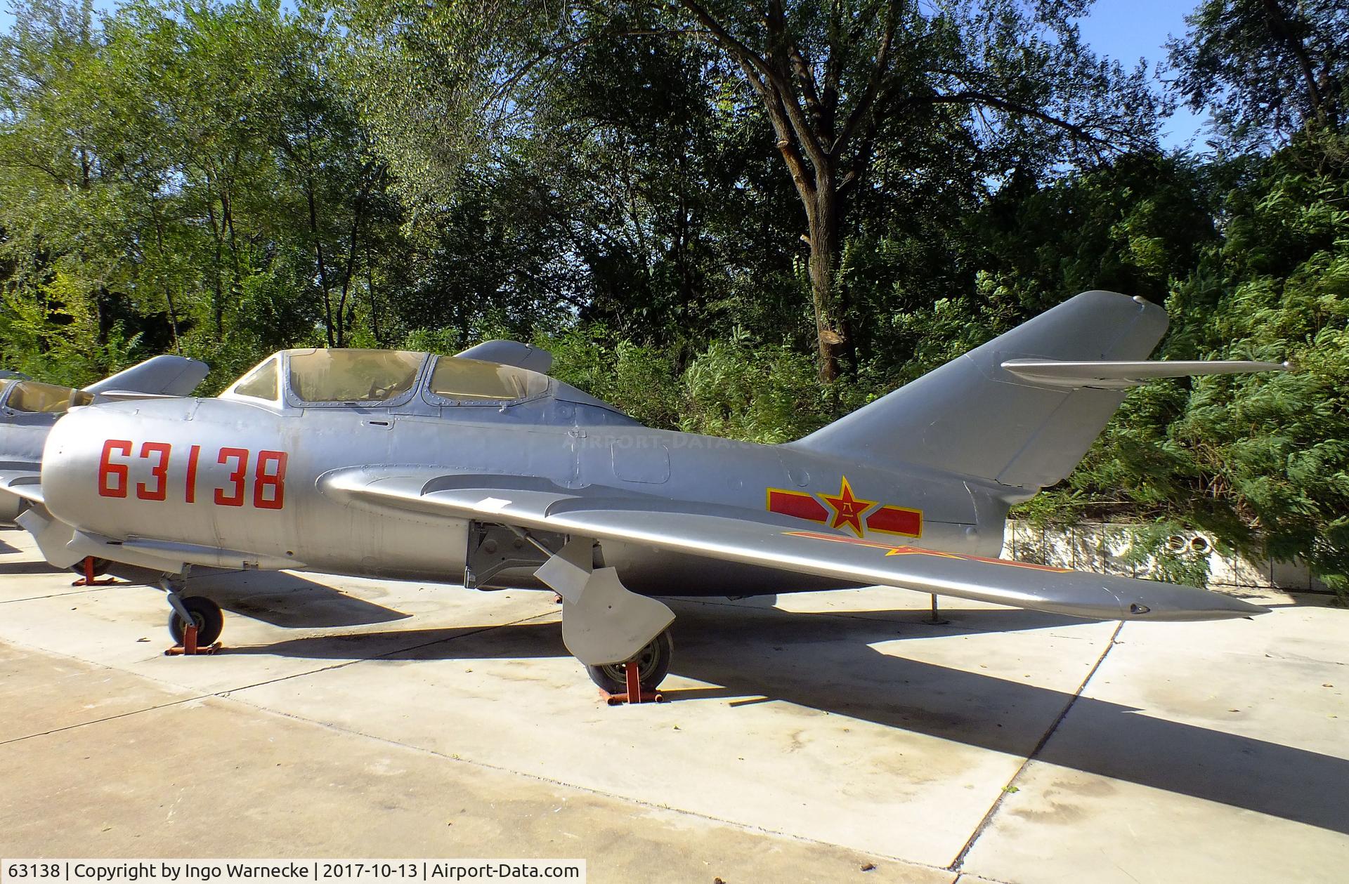 63138, Mikoyan-Gurevich MiG-15UTI C/N 3213, Mikoyan i Gurevich MiG-15UTI MIDGET at the China Aviation Museum Datangshan