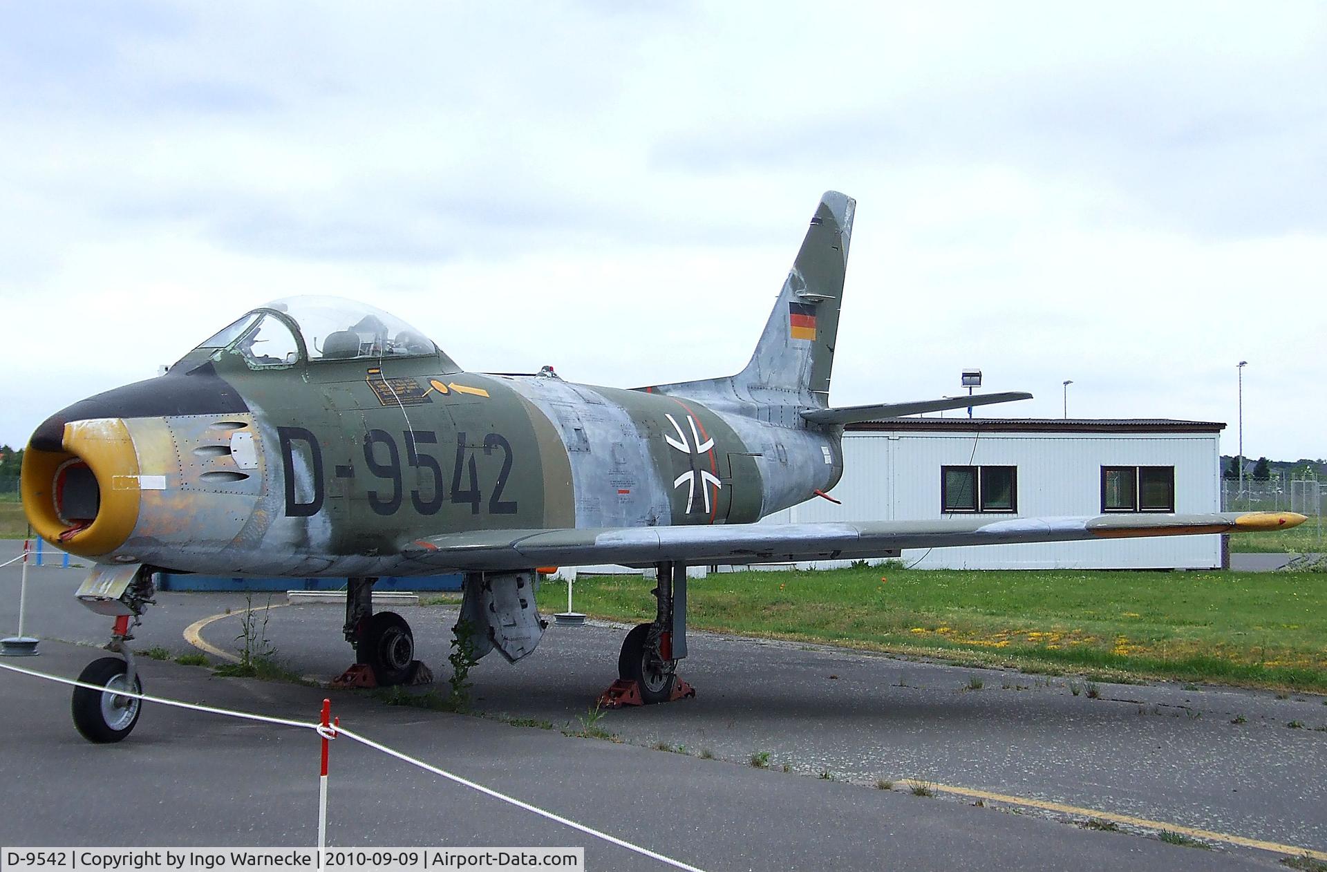 D-9542, 1956 Canadair CL-13B Sabre 6 C/N S6-1740, Canadair CL-13B Sabre 6 (F-86) at the Luftwaffenmuseum, Berlin-Gatow