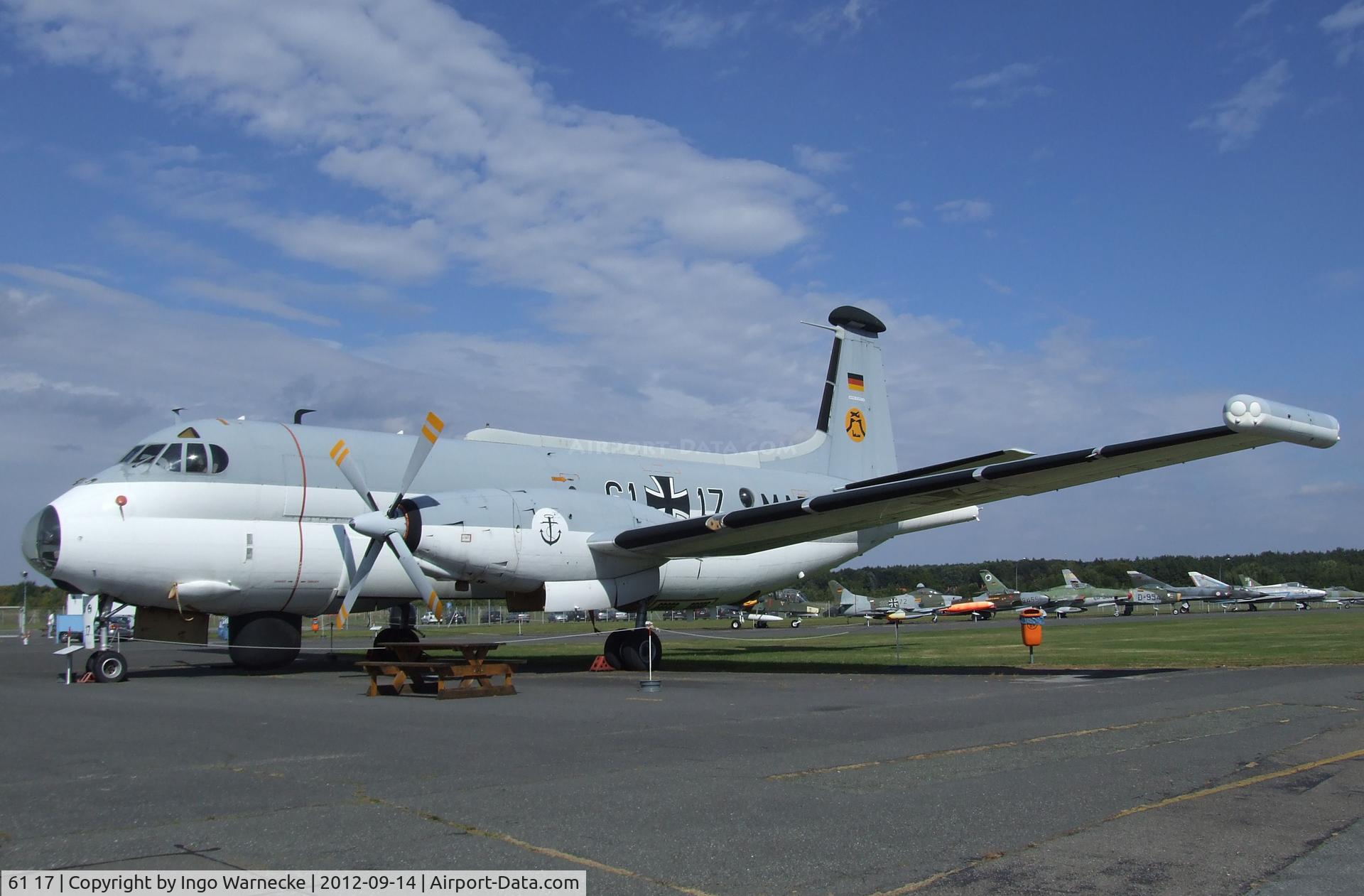 61 17, Breguet 1150 Atlantic C/N 34, Breguet Br.1150 Atlantic (ELINT-Version) at the Luftwaffenmuseum, Berlin-Gatow