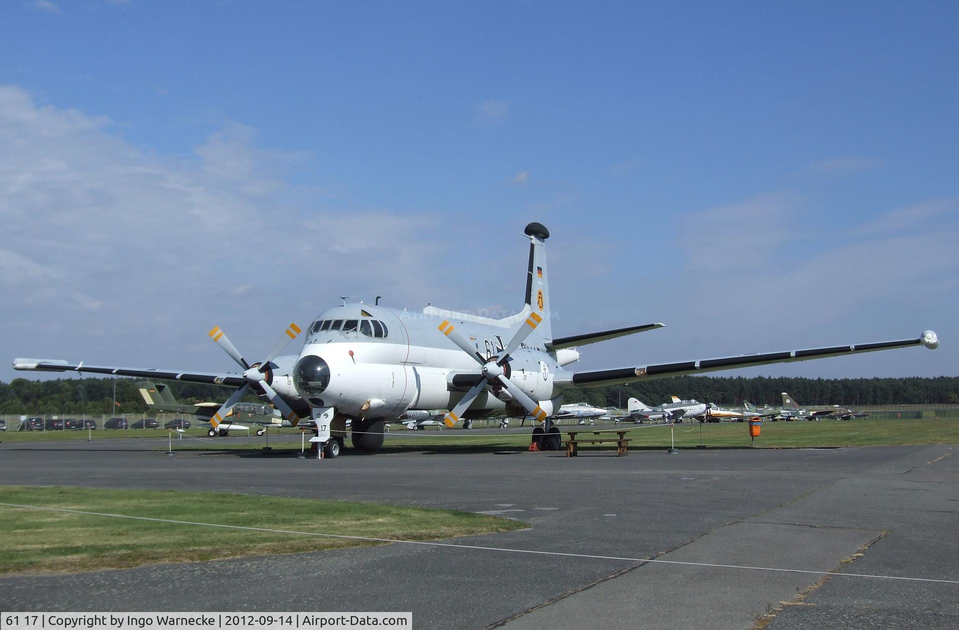61 17, Breguet 1150 Atlantic C/N 34, Breguet Br.1150 Atlantic (ELINT-Version) at the Luftwaffenmuseum, Berlin-Gatow