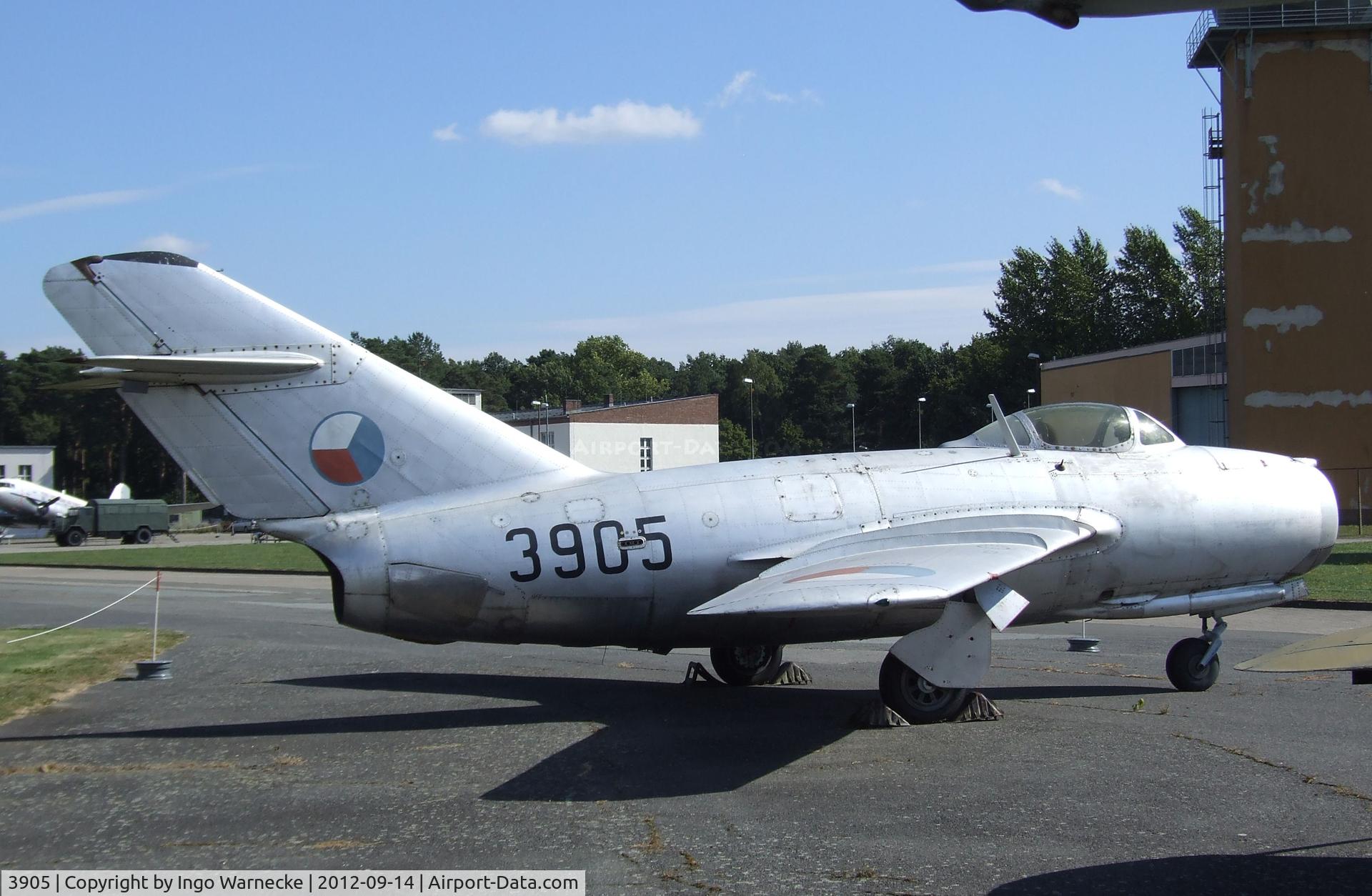 3905, Aero S-102 (MiG-15bis) C/N 623905, Aero S-102 (MiG-15bis) FAGOT at the Luftwaffenmuseum, Berlin-Gatow